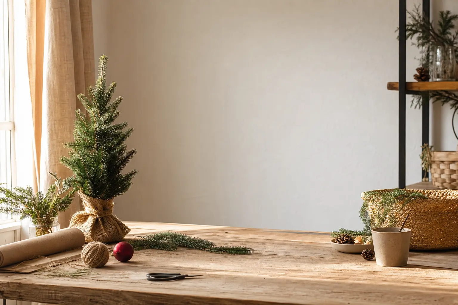 12 DIY Christmas Decorations Office Desks Can Actually Hold