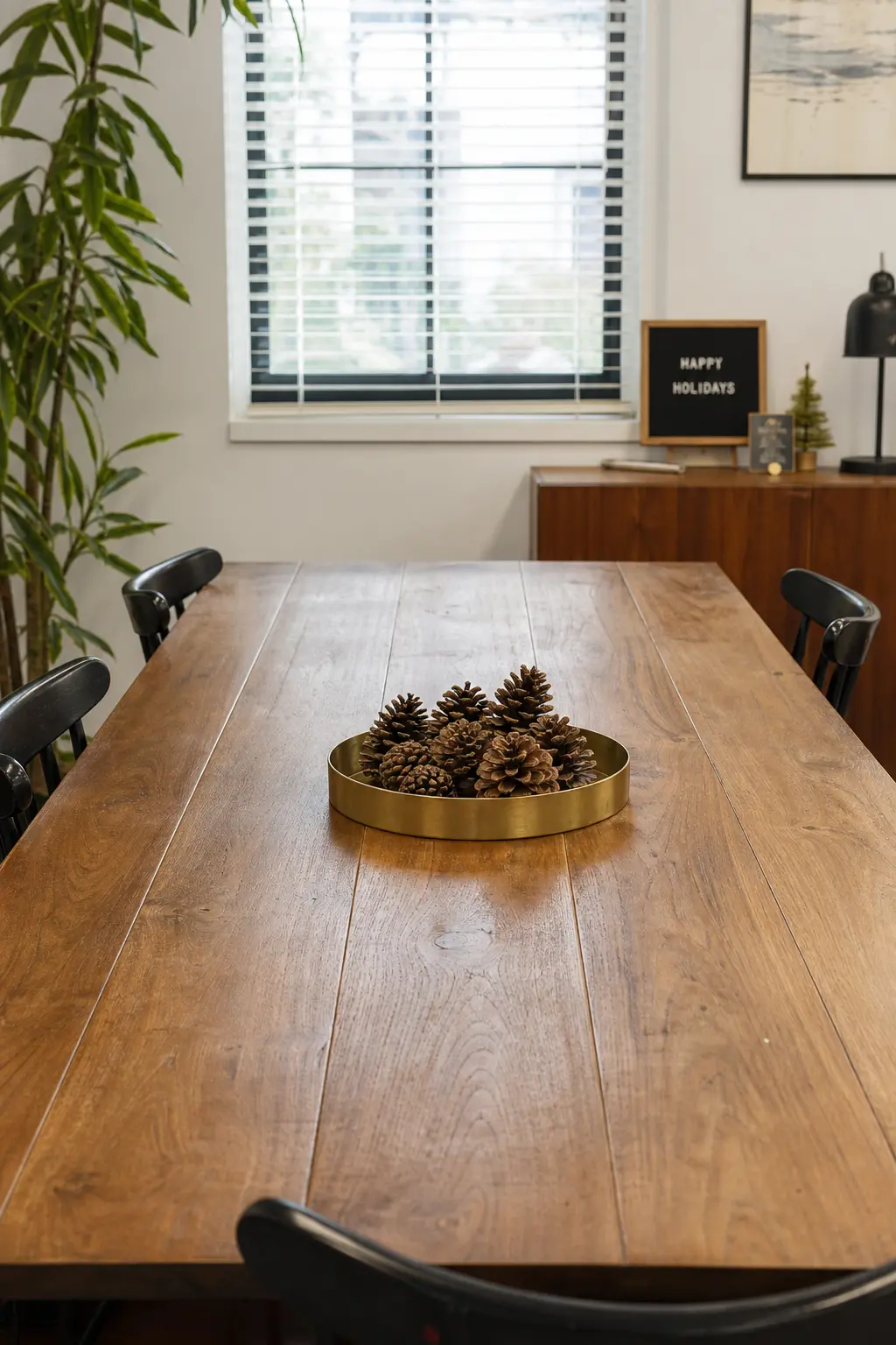 A Tray of Pinecones for the Shared Table