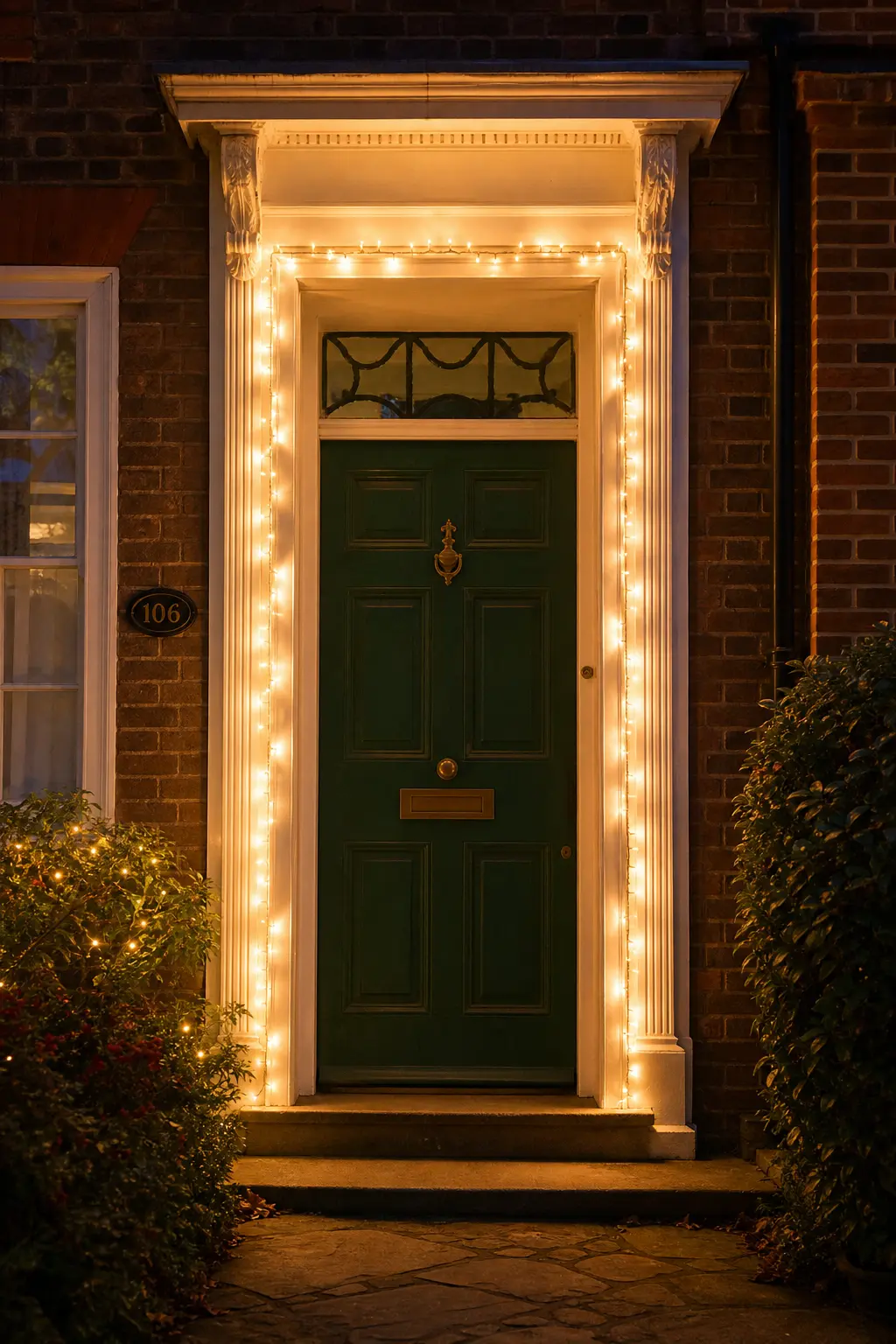 The Doorway Outline on a Battery Set