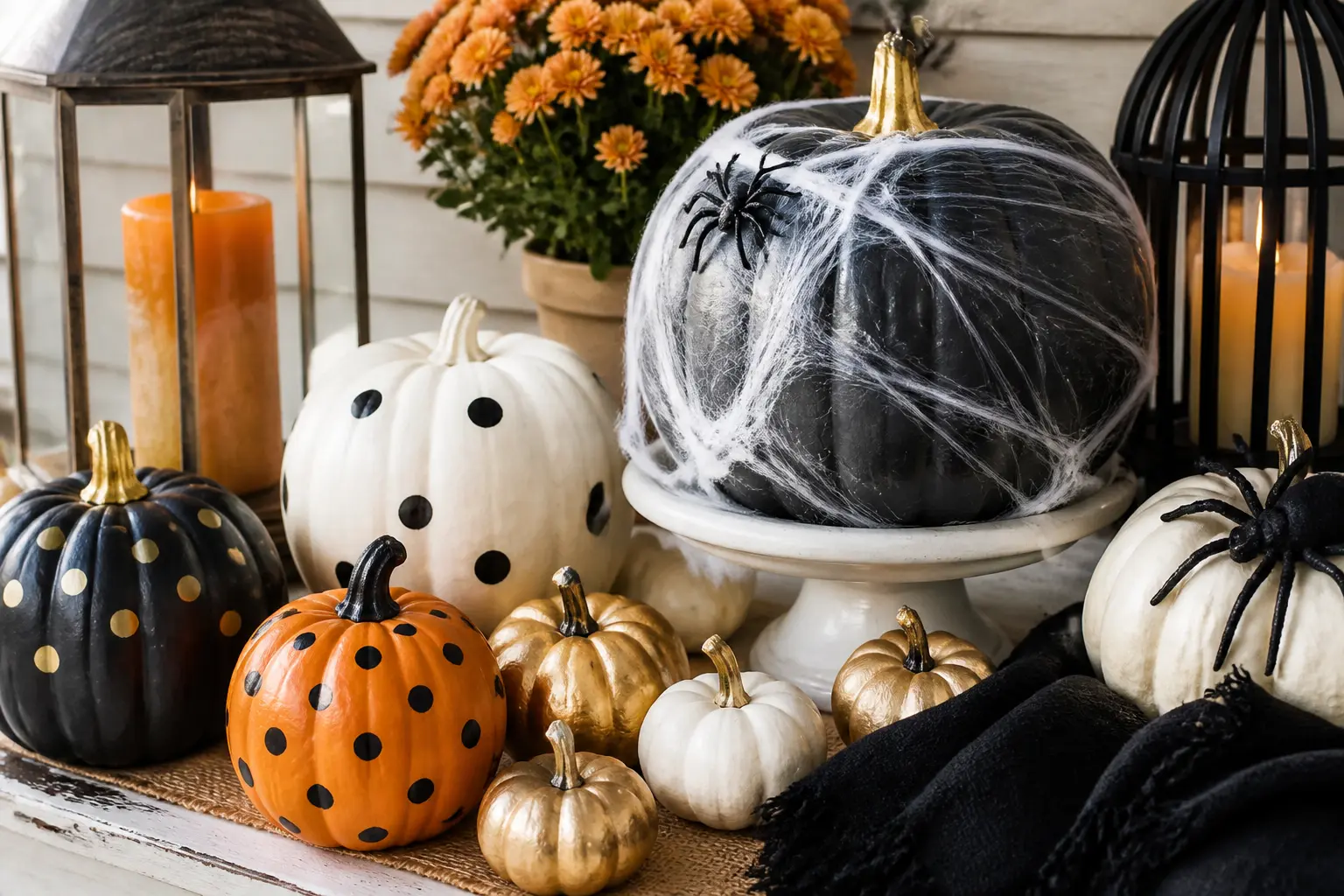 15 Easy DIY Halloween Decorations With Three Steps or Fewer