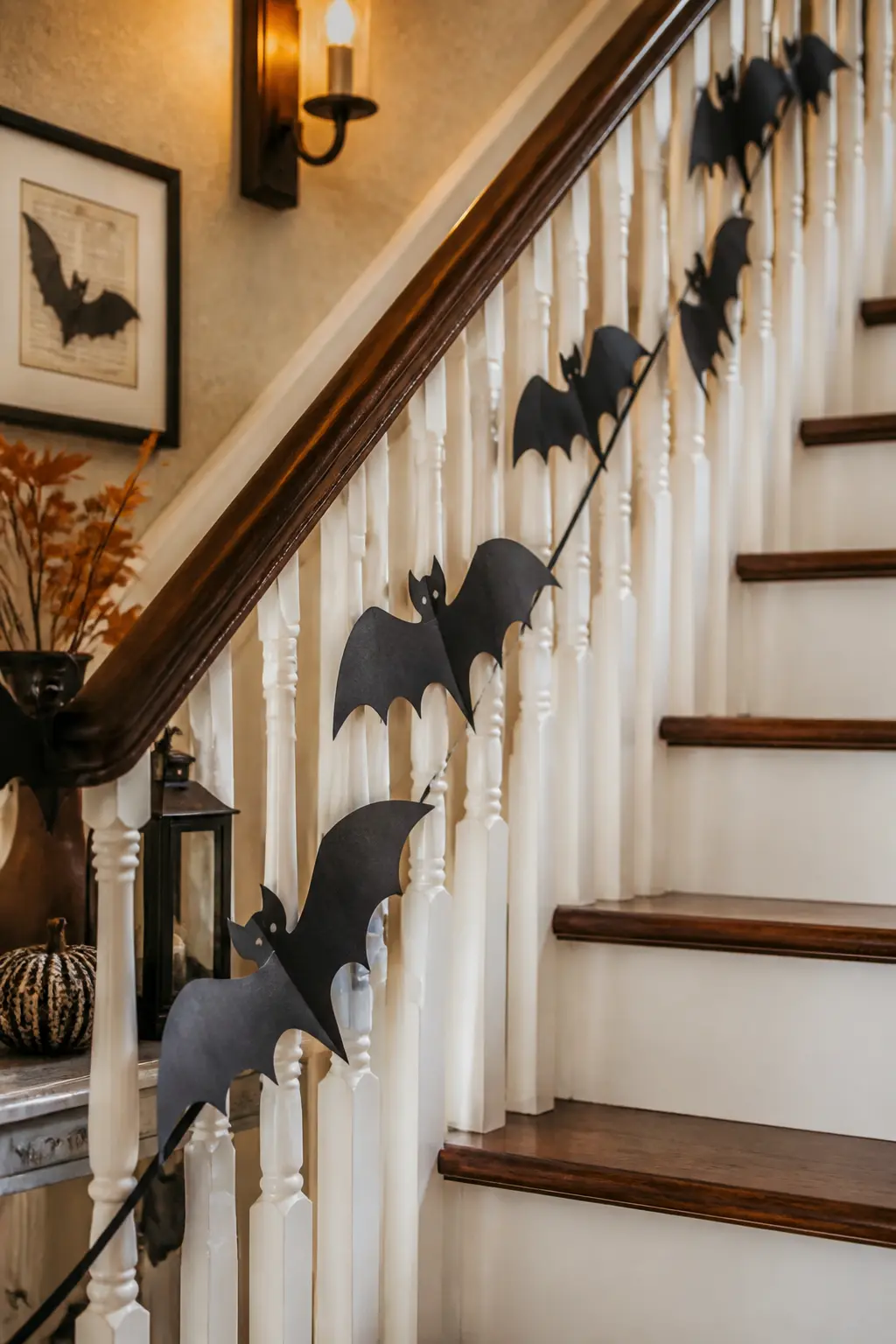 Paper Bat Garland