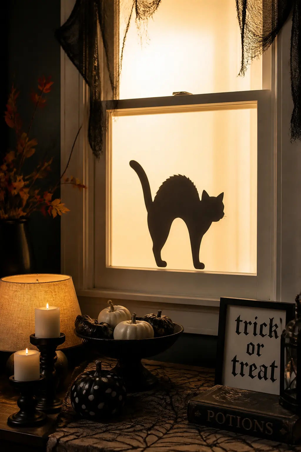Silhouette Window Cling