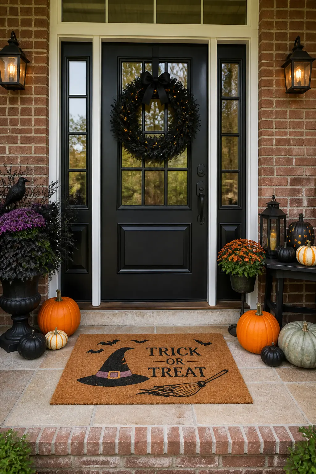 Doormat Swapped for a Seasonal One