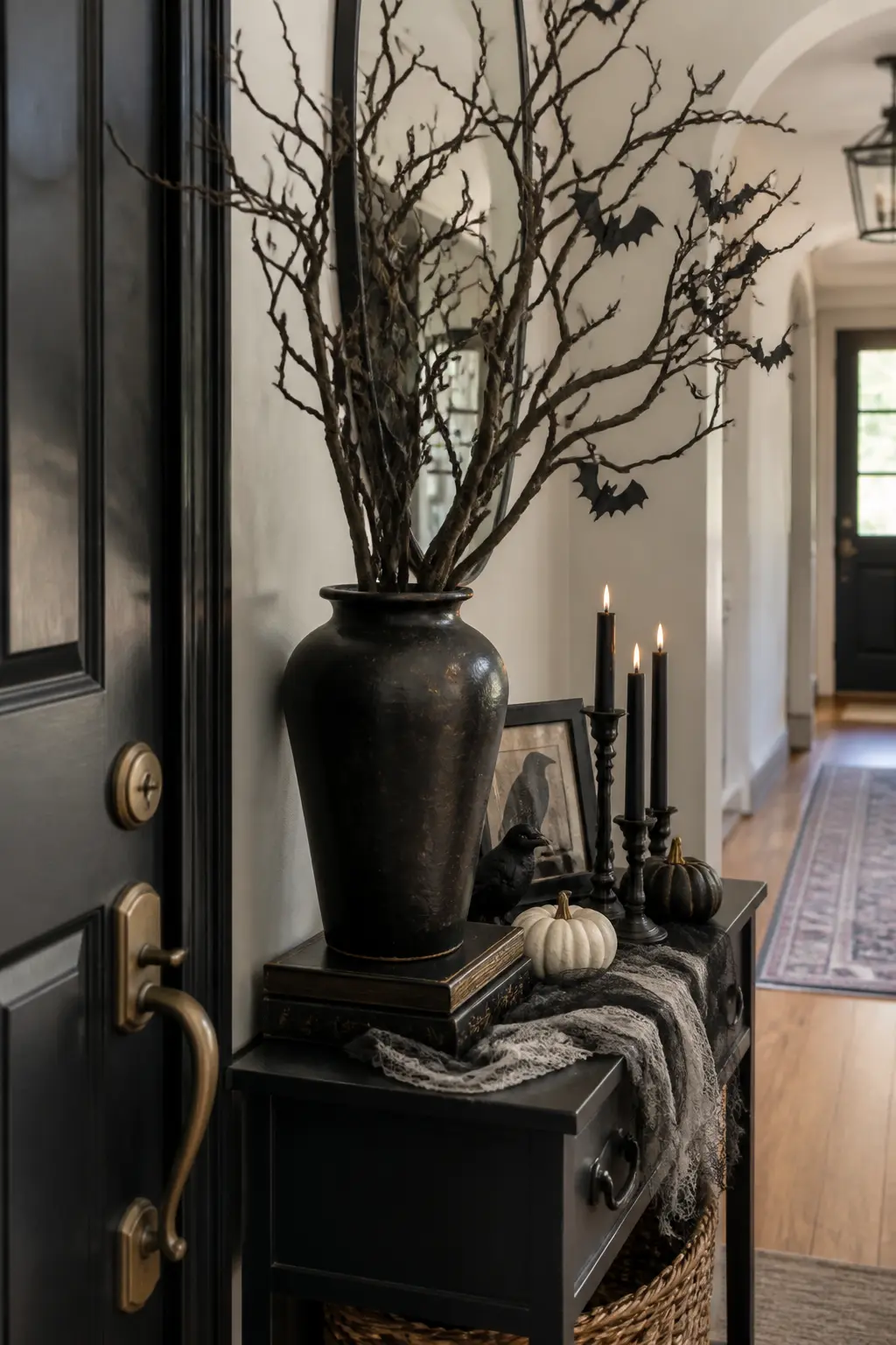 Dried Branches in a Vase by the Door