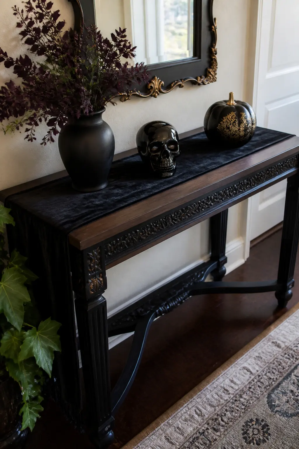 Lay a Dark Scarf as a Console Runner