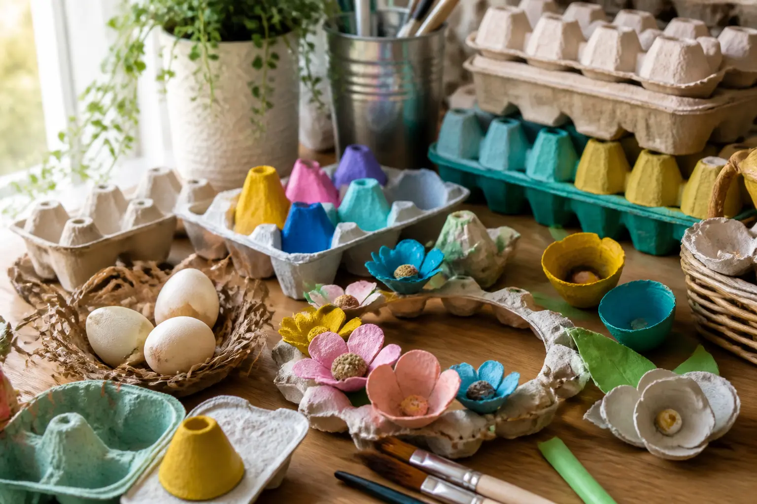 15 Egg Carton Crafts for Kids Made From Something You Were Throwing Away