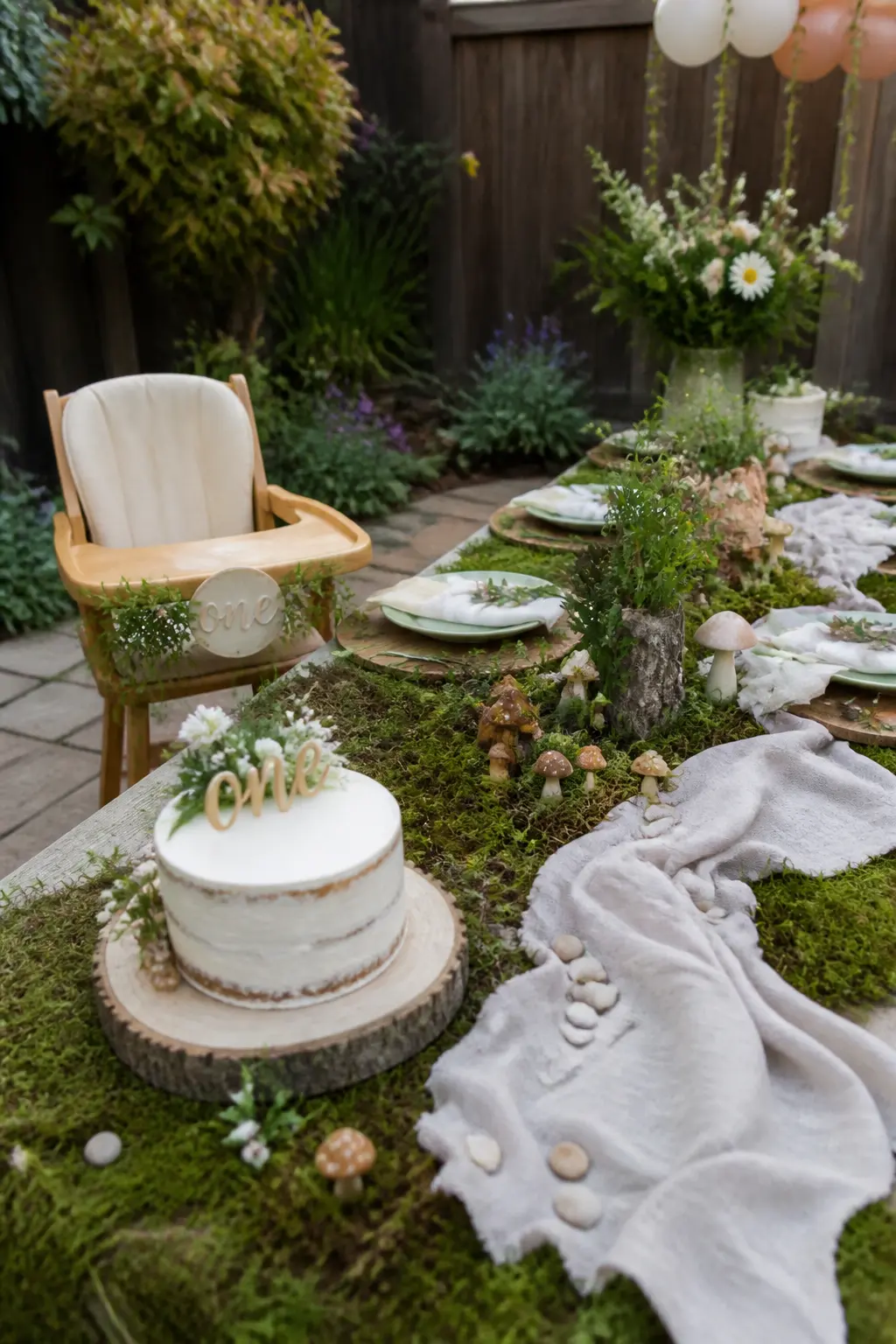 The Mossy Woodland Table