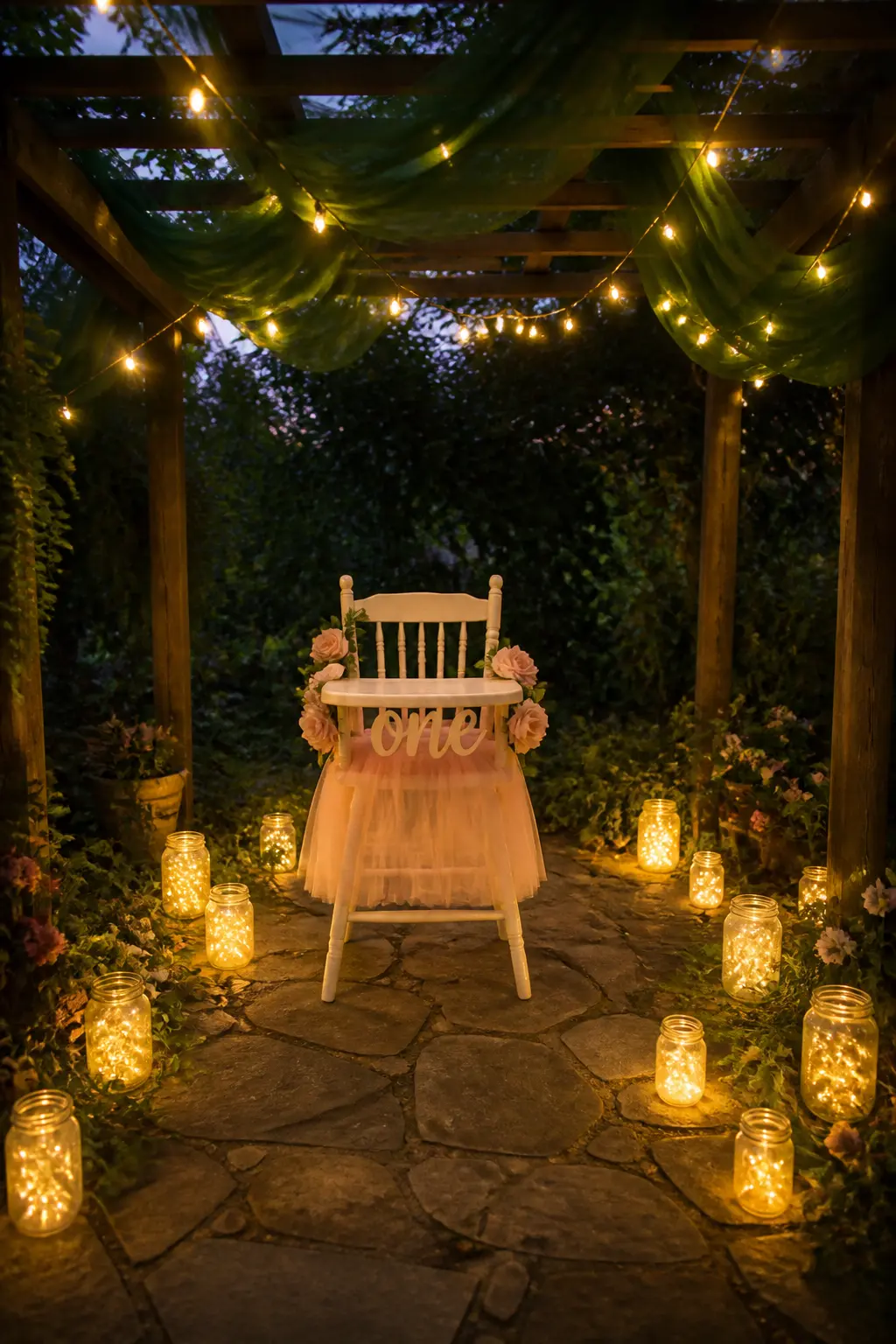The Night Fairy Corner With Warm Lights