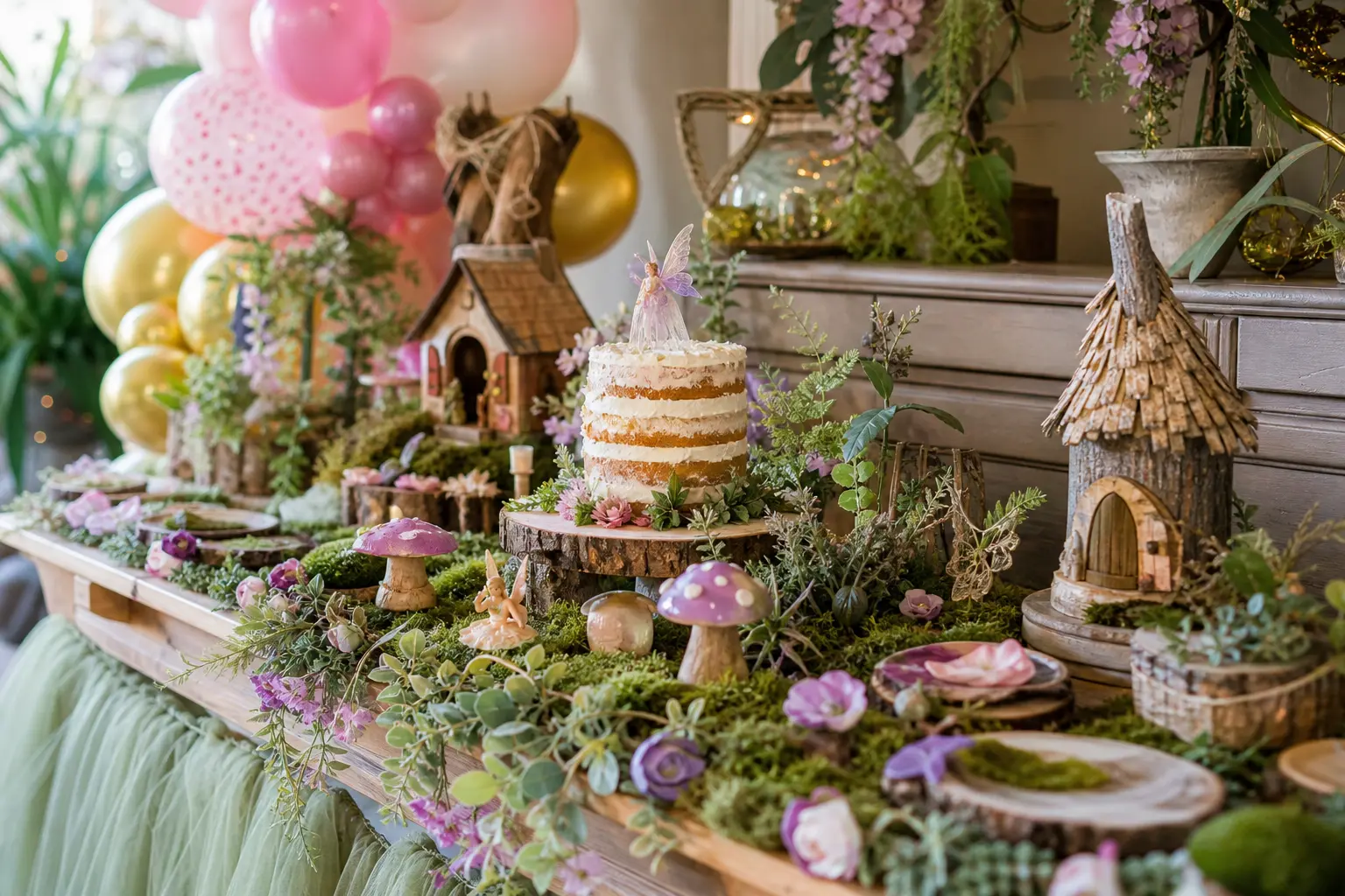 17 Fairy First Birthday Party Decoration Ideas Built on Scale, Not Just Glitter