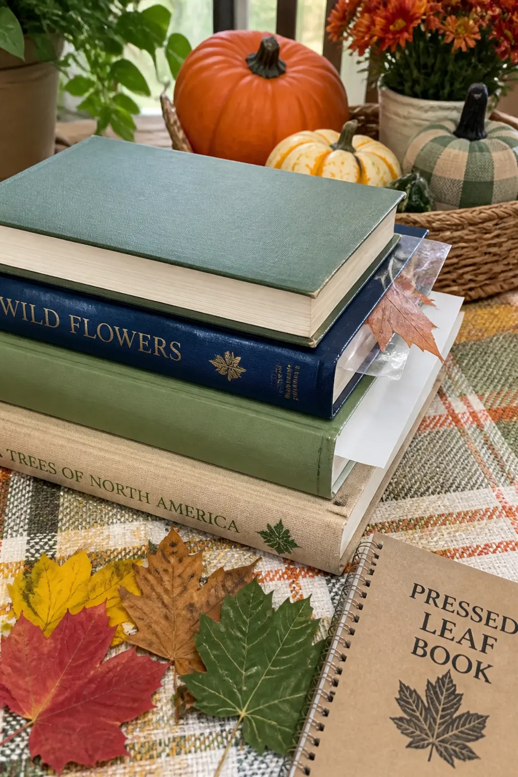 Leaf Collecting for a Pressed Leaf Book