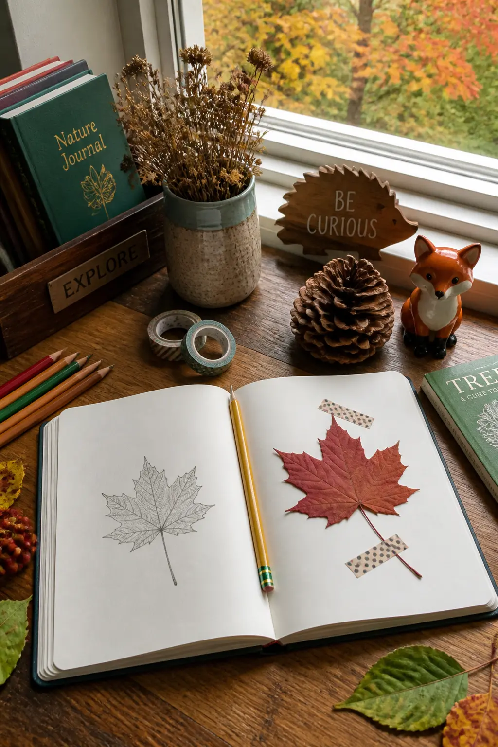 Making a Nature Journal Over the Whole Season