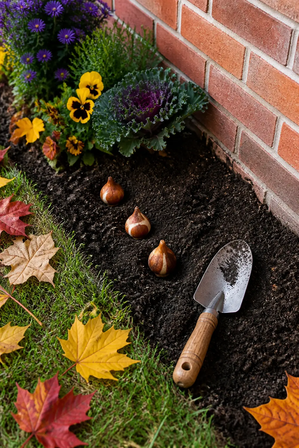 Planting Spring Bulbs Together