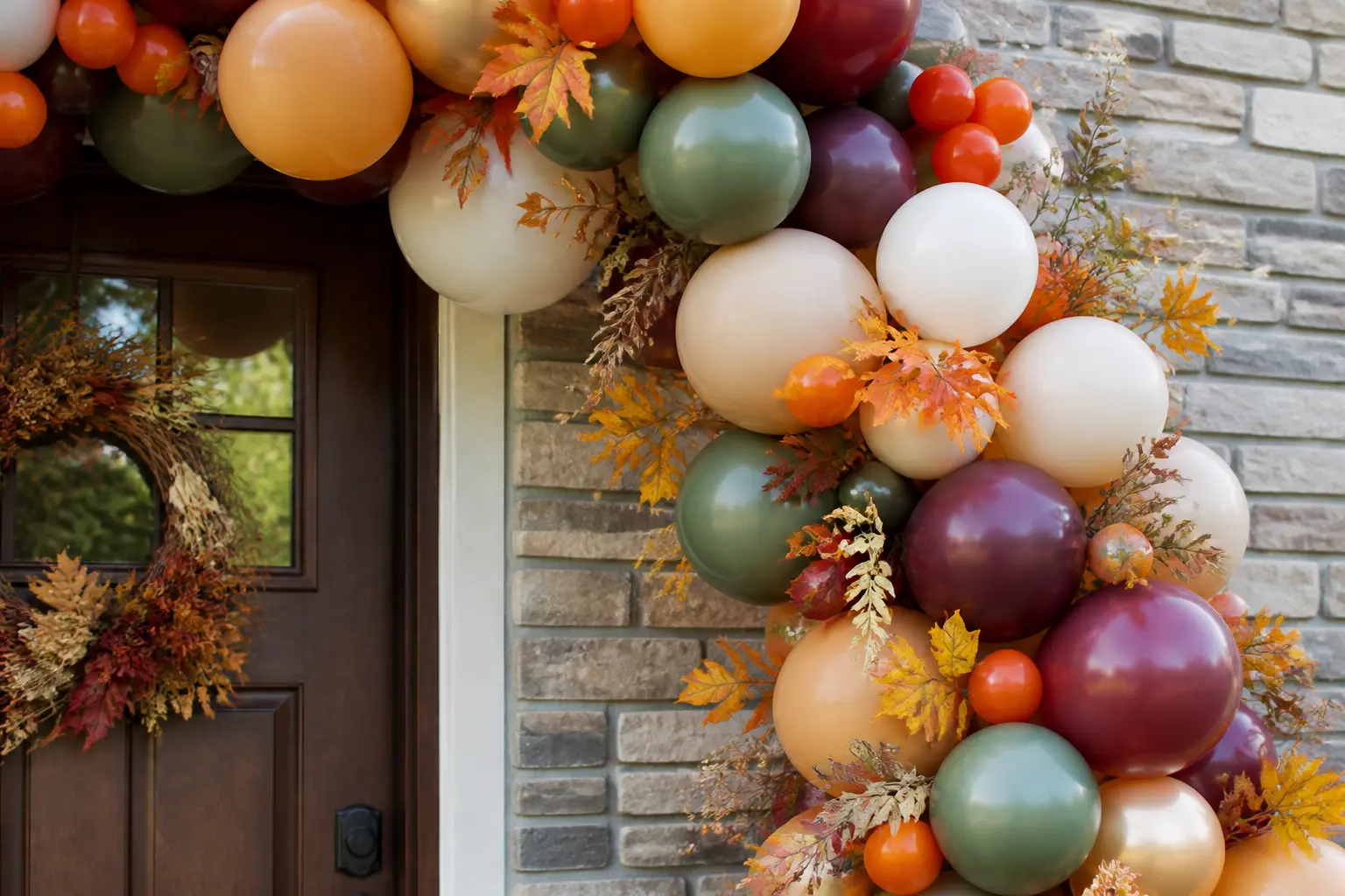 30 Fall Balloon Arch Ideas That Use the Season Properly