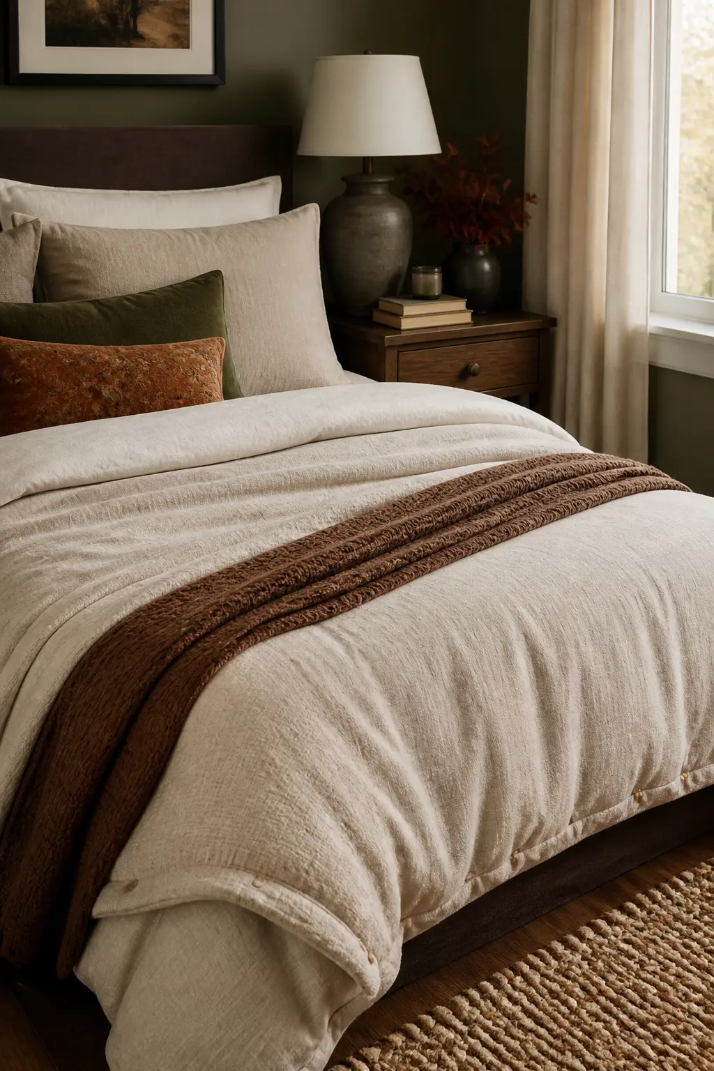 Flannel Duvet Cover Swapped In for the Season