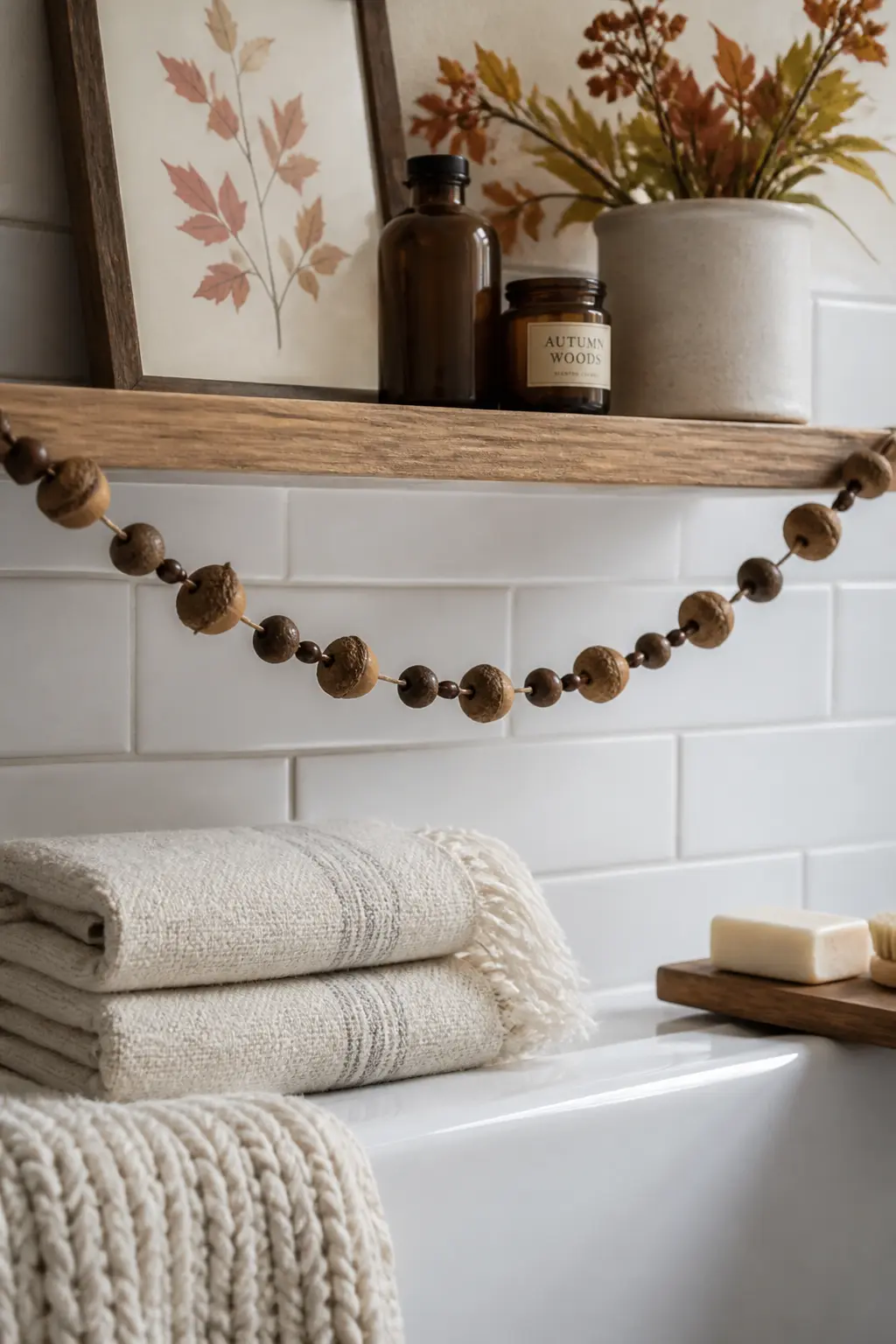 Acorn Cap Garland