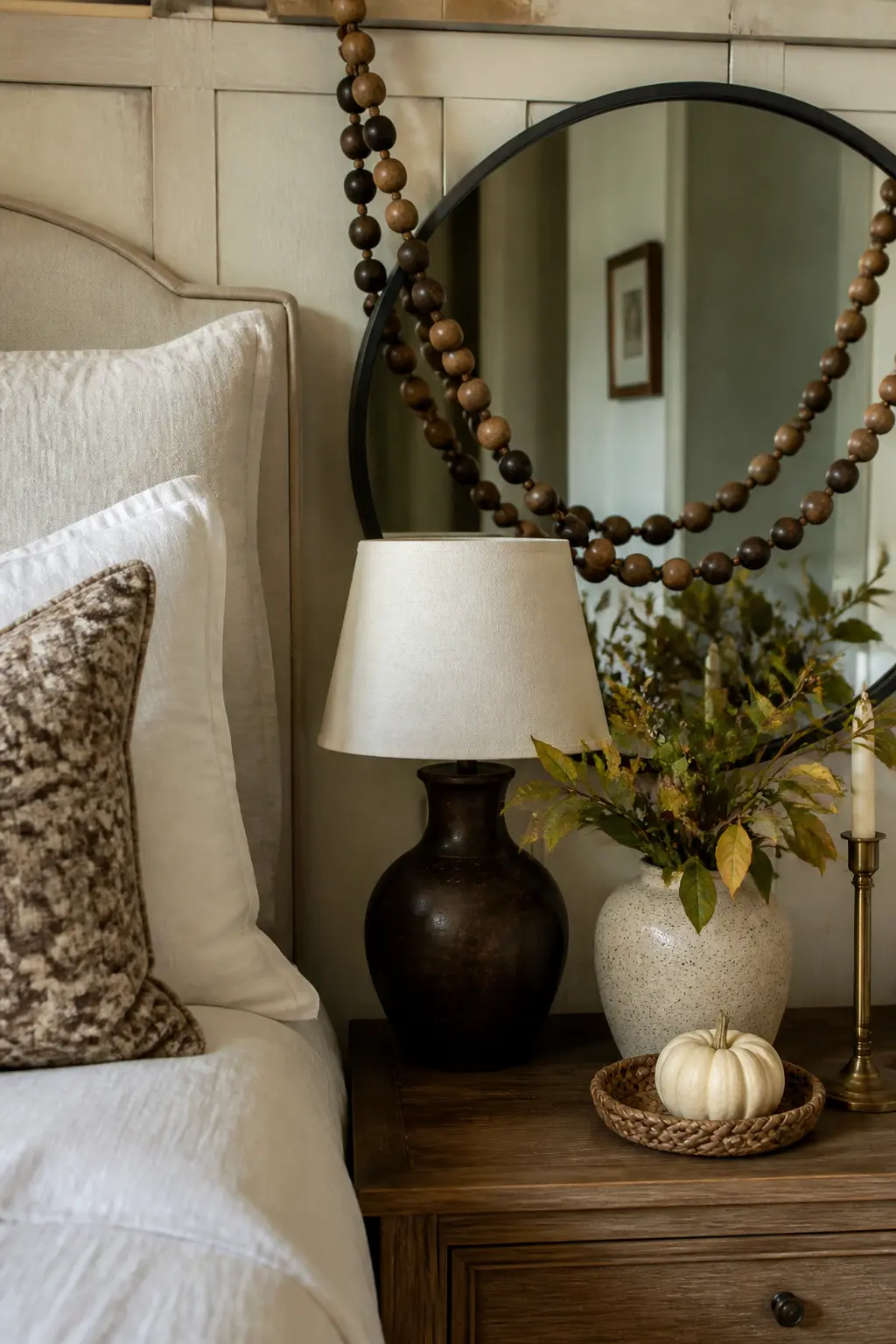 Wood Bead Garland