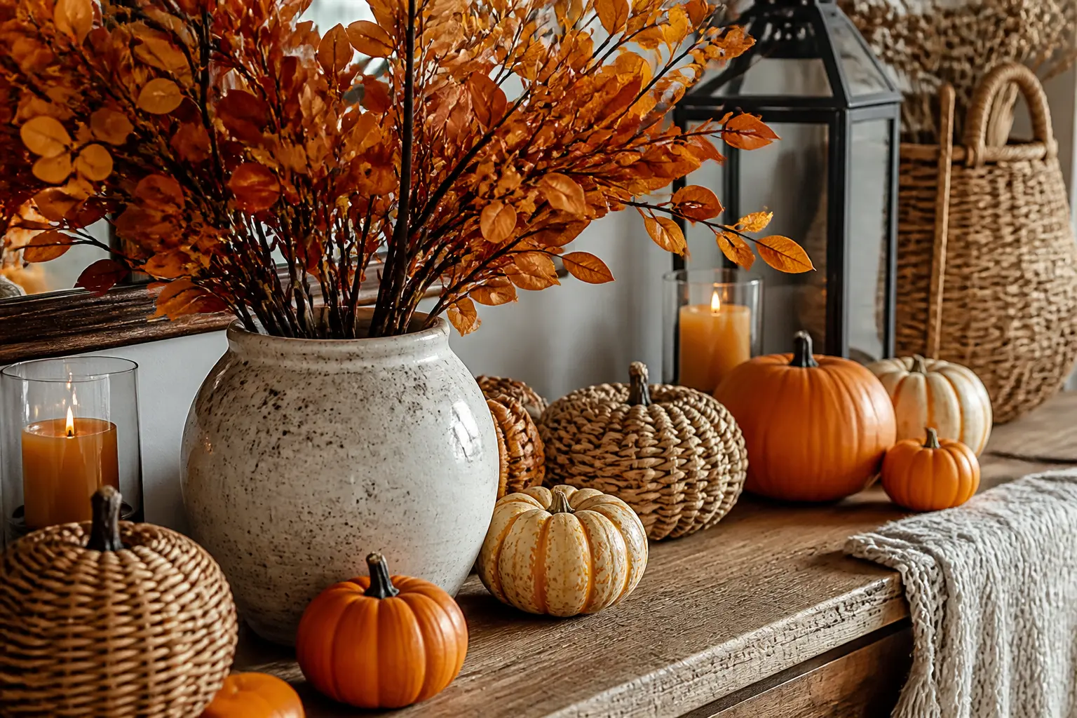 35 Fall Decor Ideas Grouped by Where They Actually Go