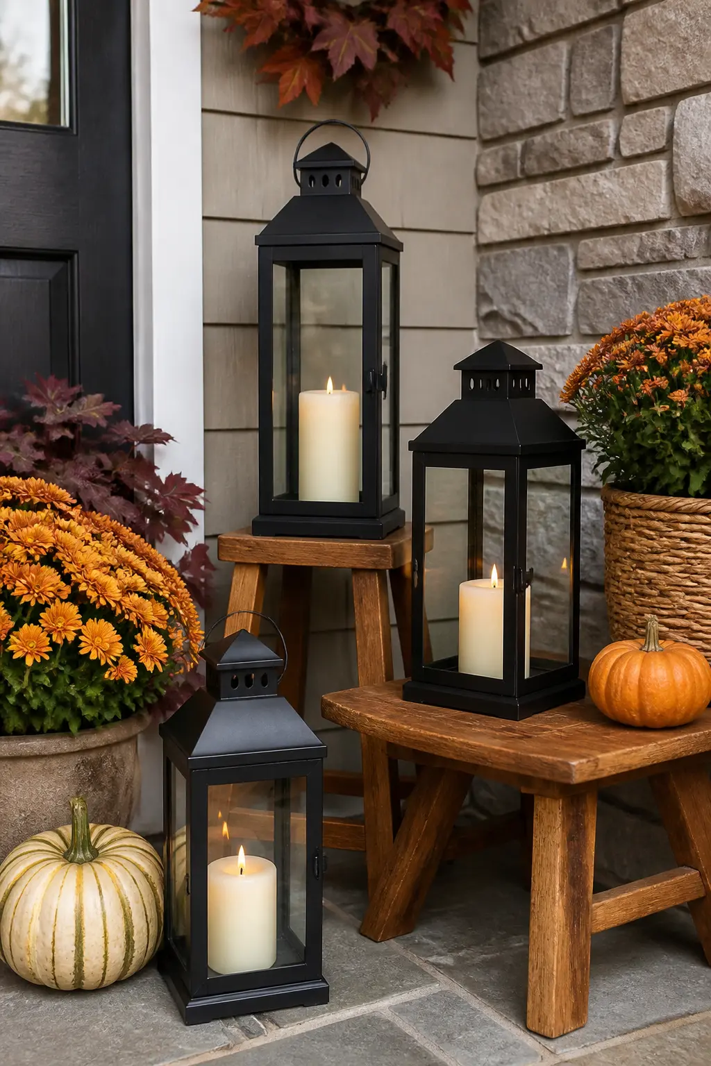 Lantern Trio at Staggered Heights