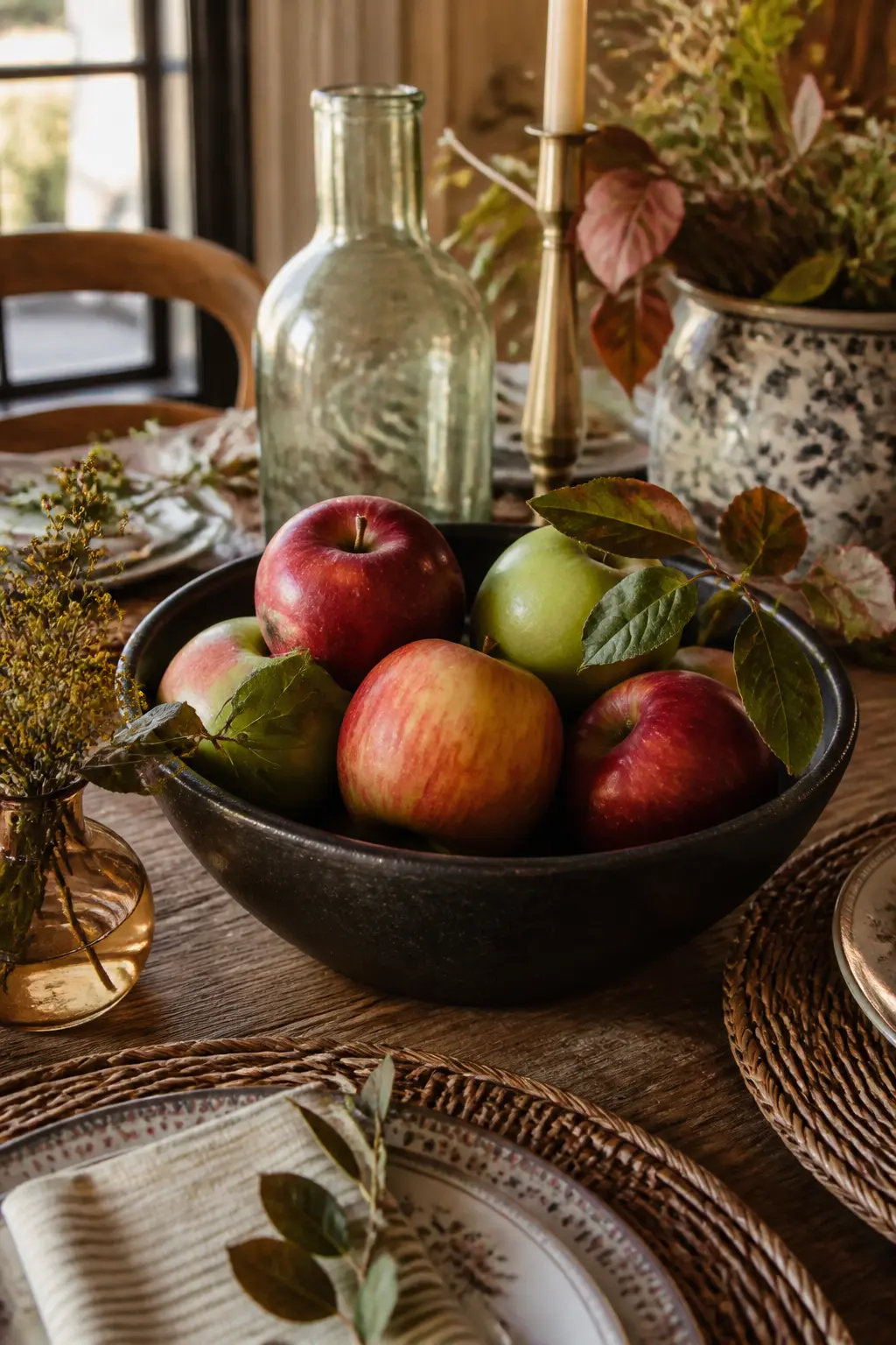 Bowl of Apples That Also Gets Eaten