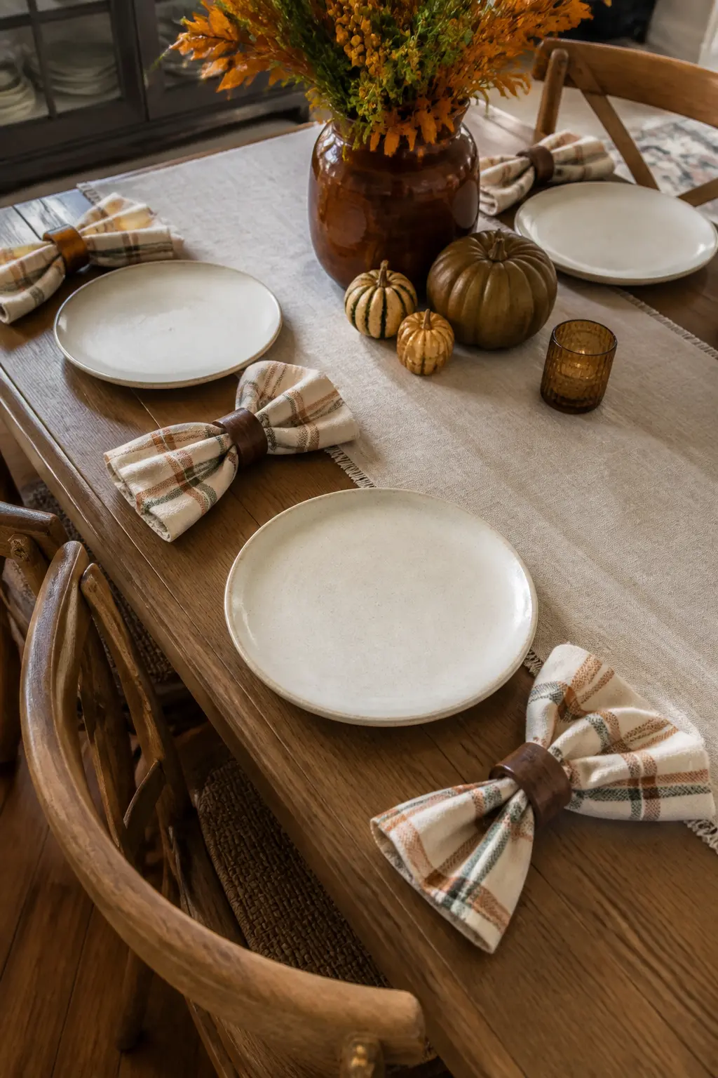 Napkin Rings Left on Between Meals