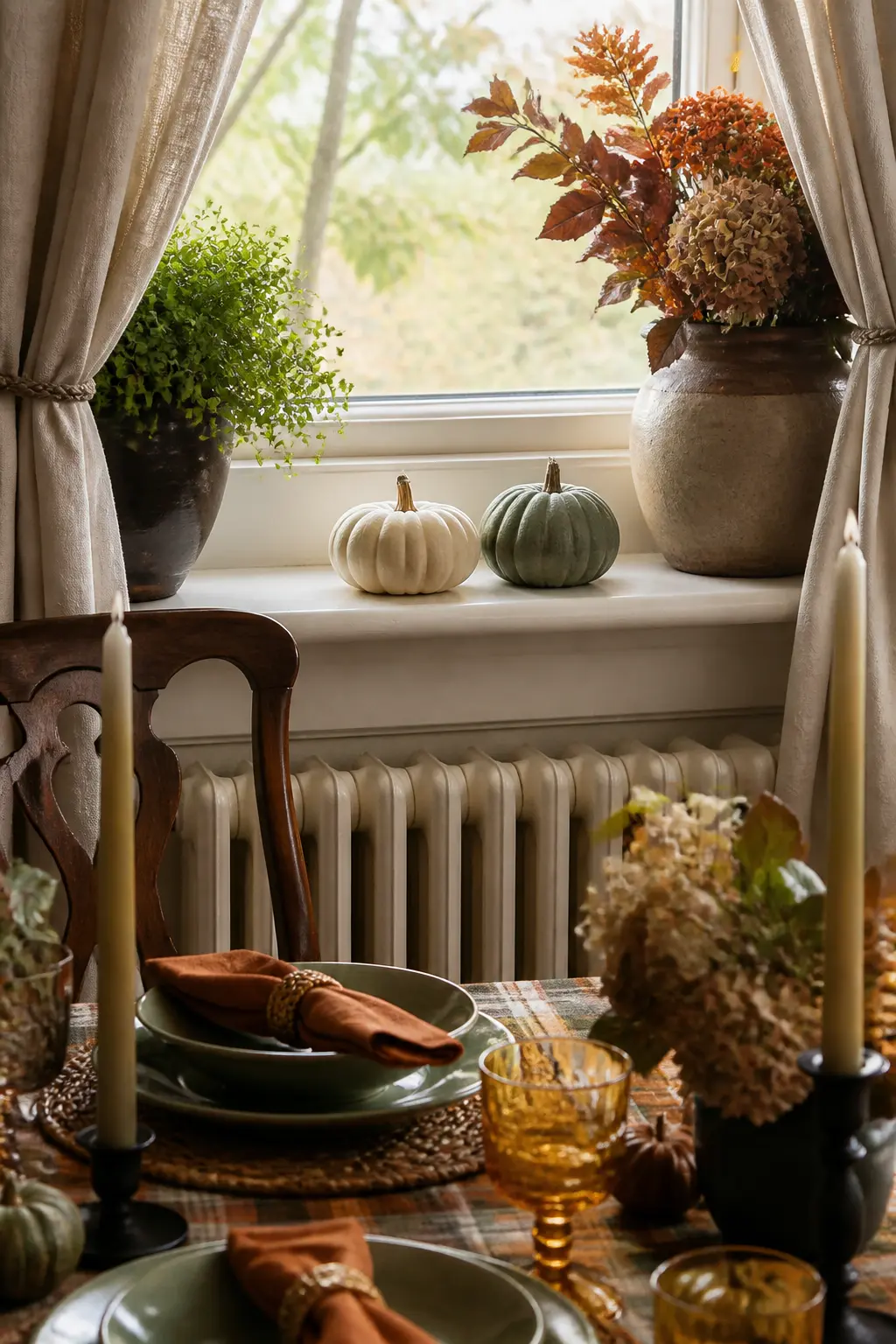 Small Pumpkin That Lives on the Windowsill