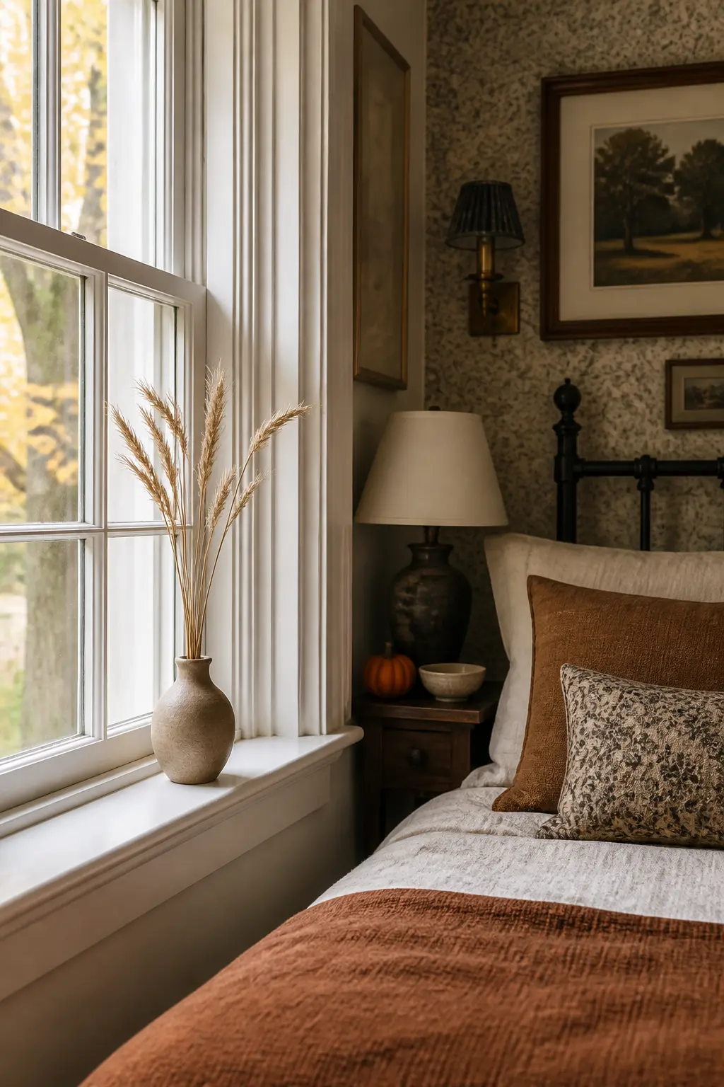One Repeating Dried Element Carried Into Every Room