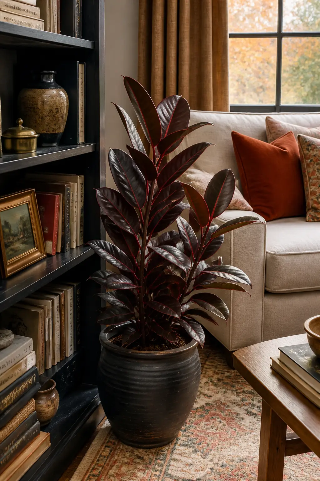 Add a Plant with Autumn-Toned Foliage