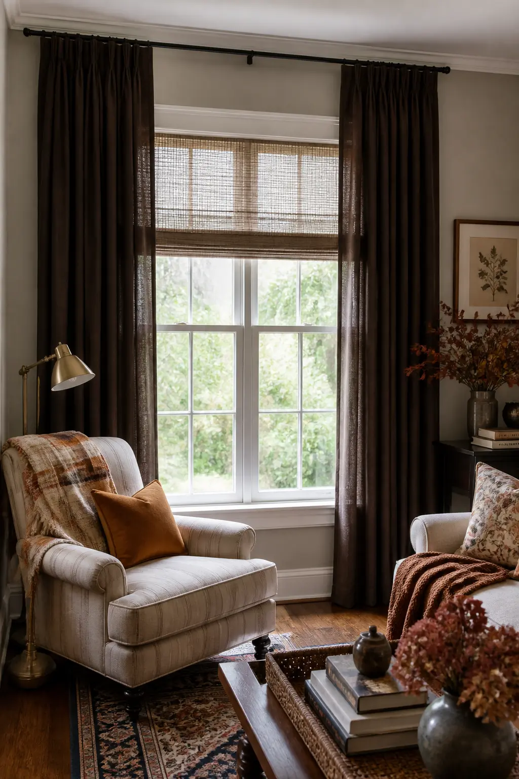 Curtain Rod Raised Above the Window Frame