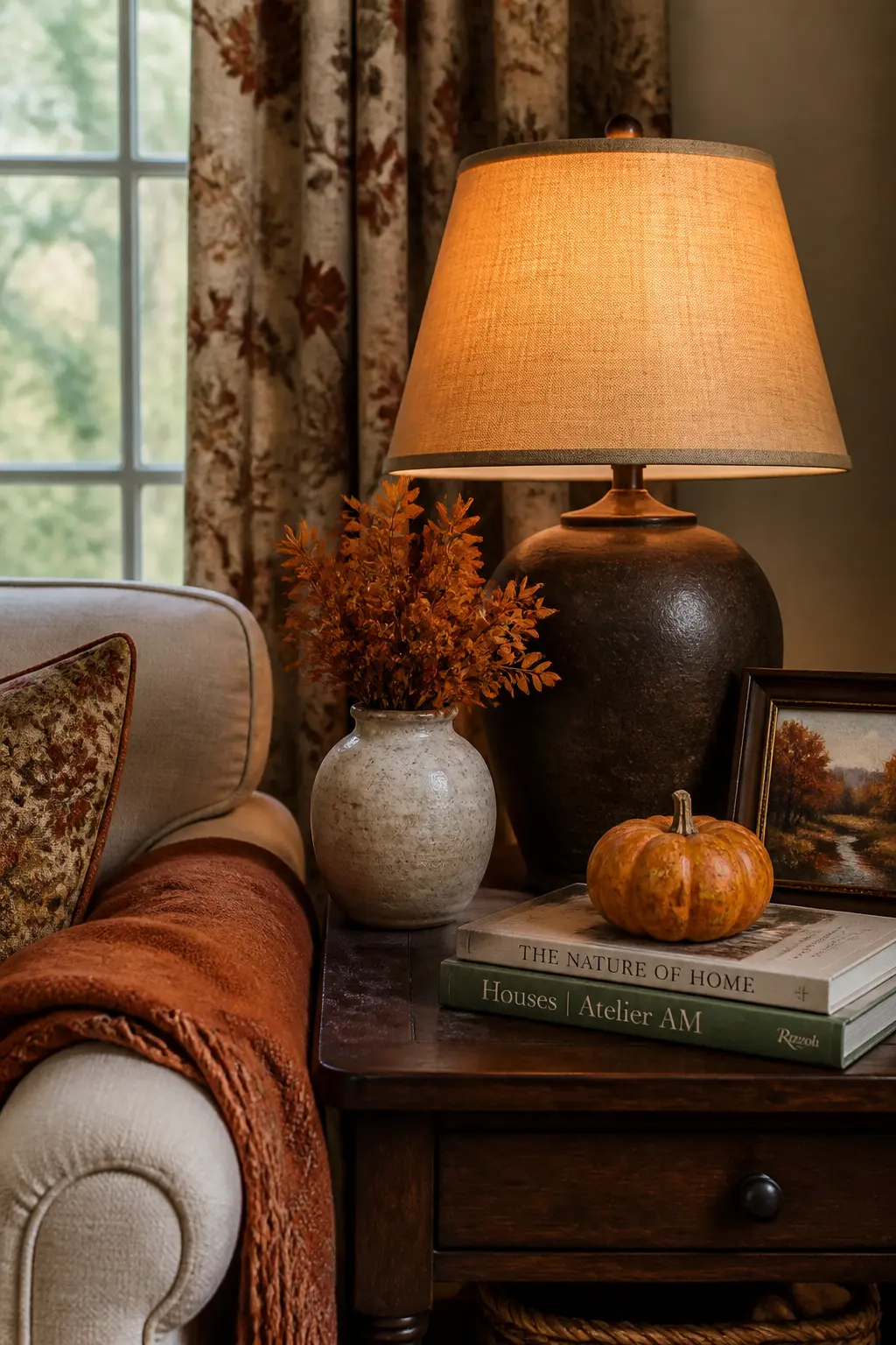 Swap the Lampshade for a Warmer Fabric