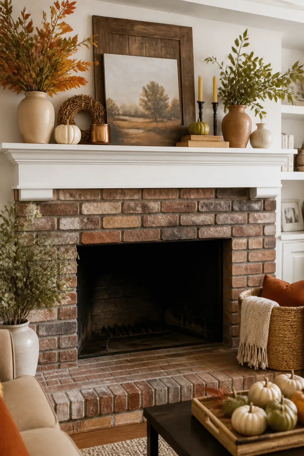 Nothing in Front of the Firebox Opening