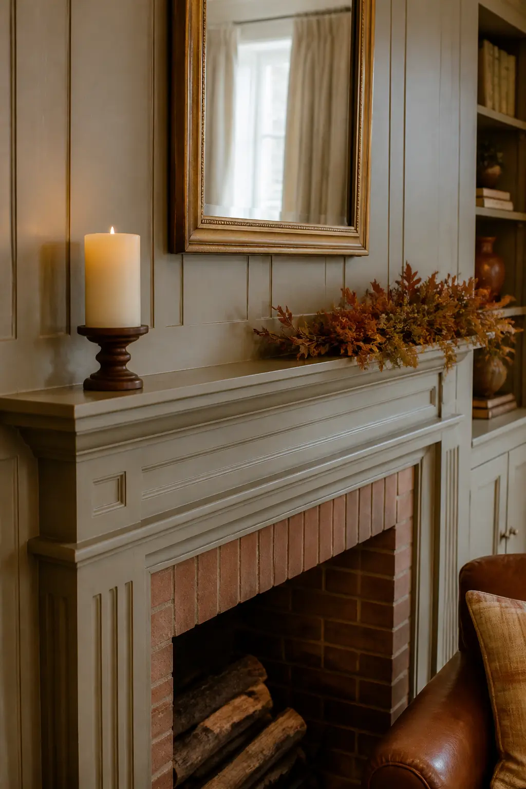 One Candle Set Far From the Garland