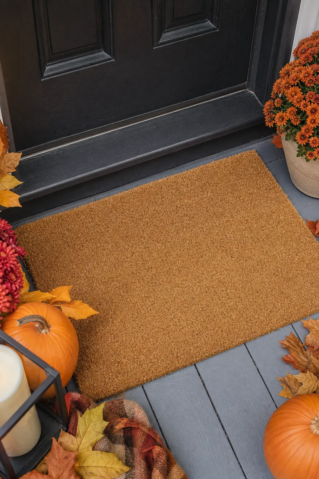 Doormat Swapped for a Natural Coir One
