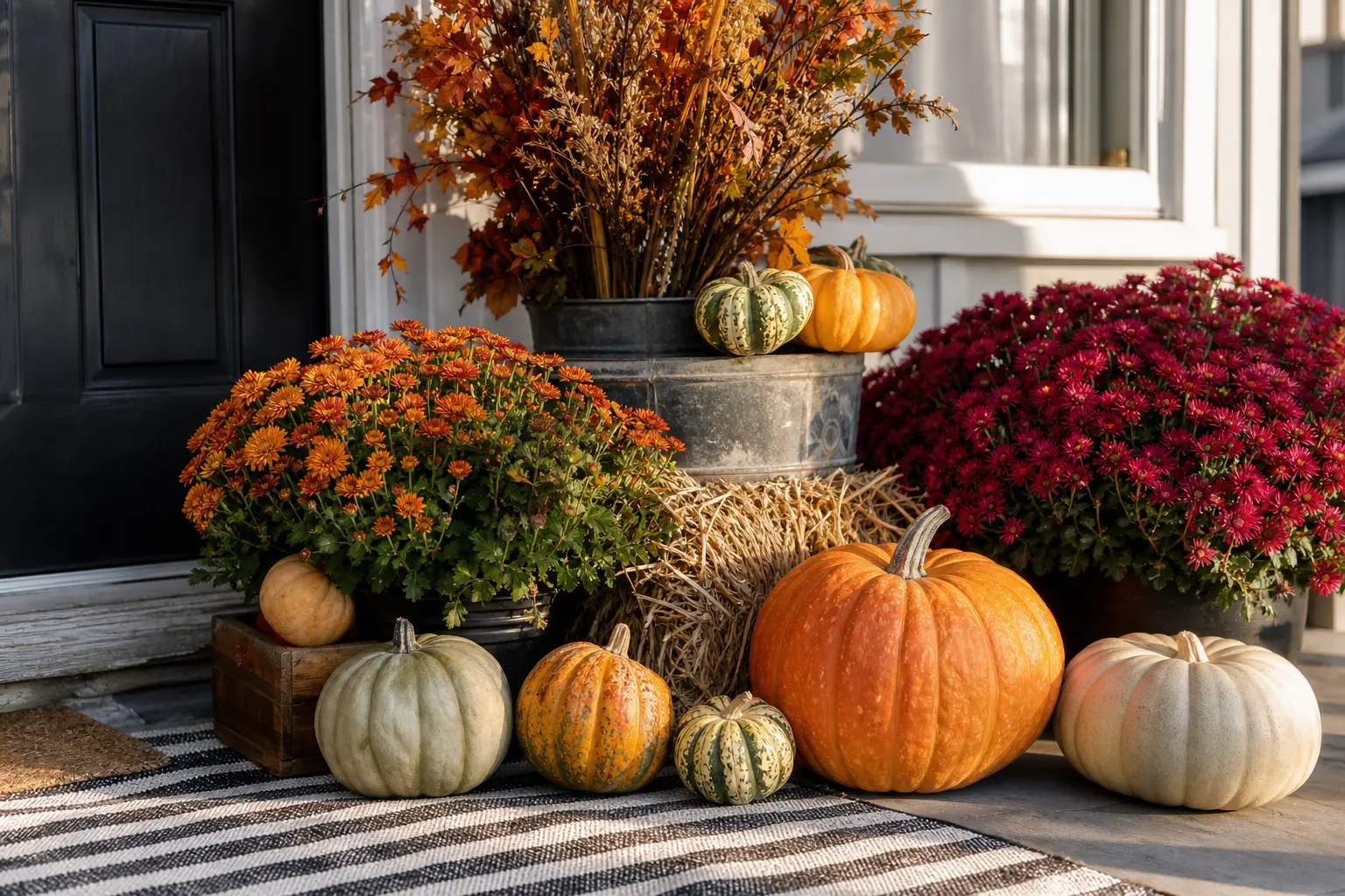 32 Fall Porch Decor Ideas That Hold Up Past the First Frost