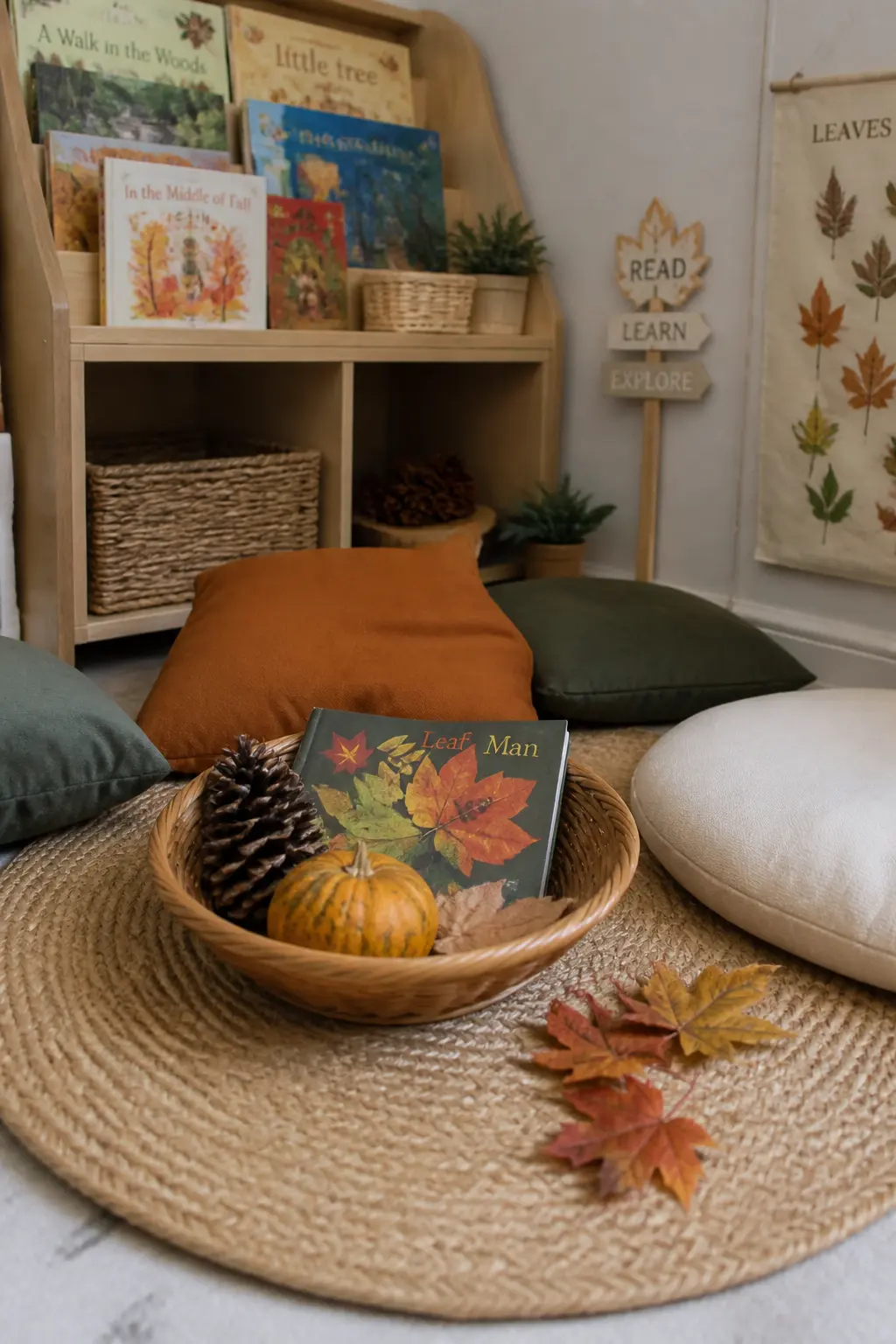 Autumn Story Basket