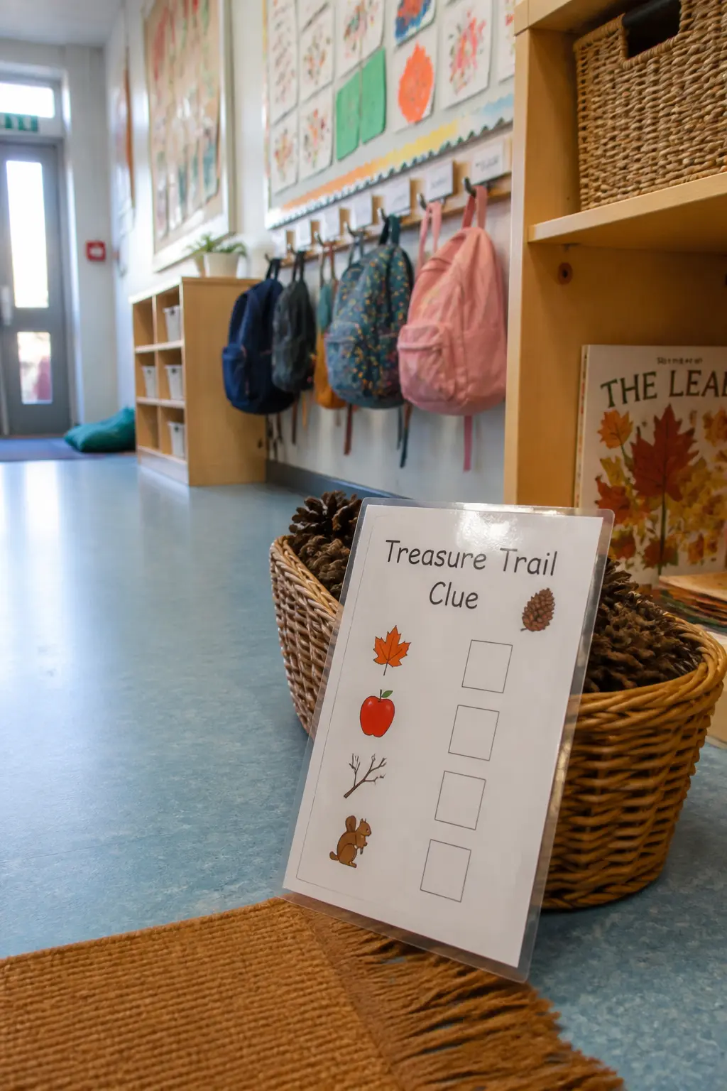 Treasure Trail Clue Cards Set-Up