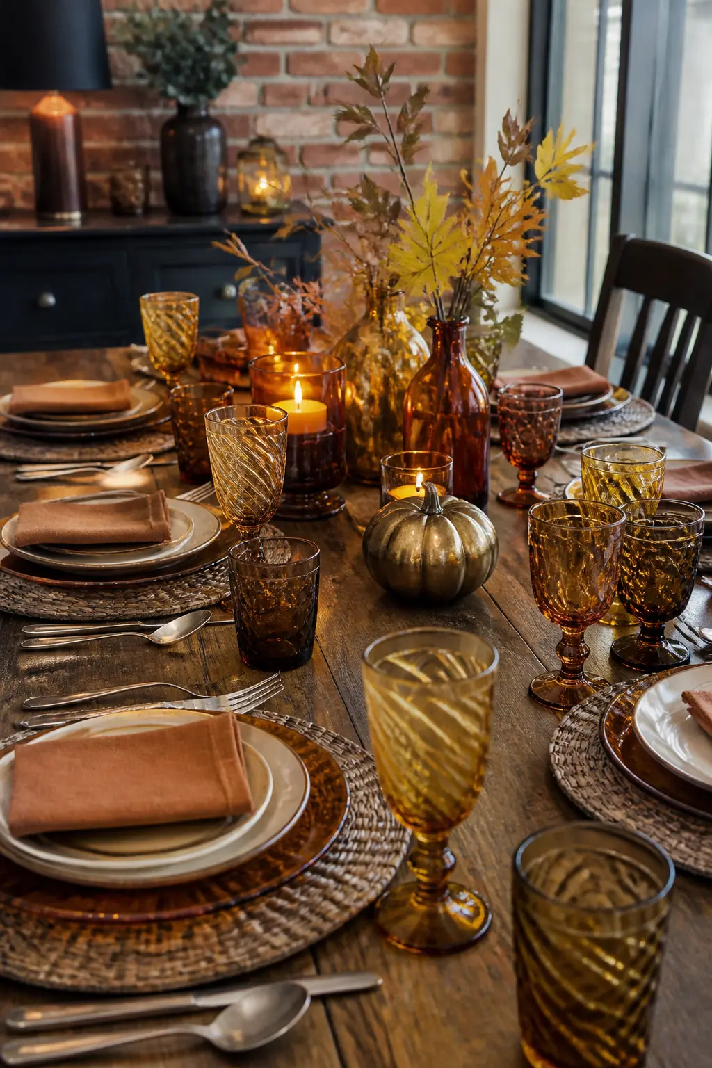 Amber Glassware Swapped in for the Season