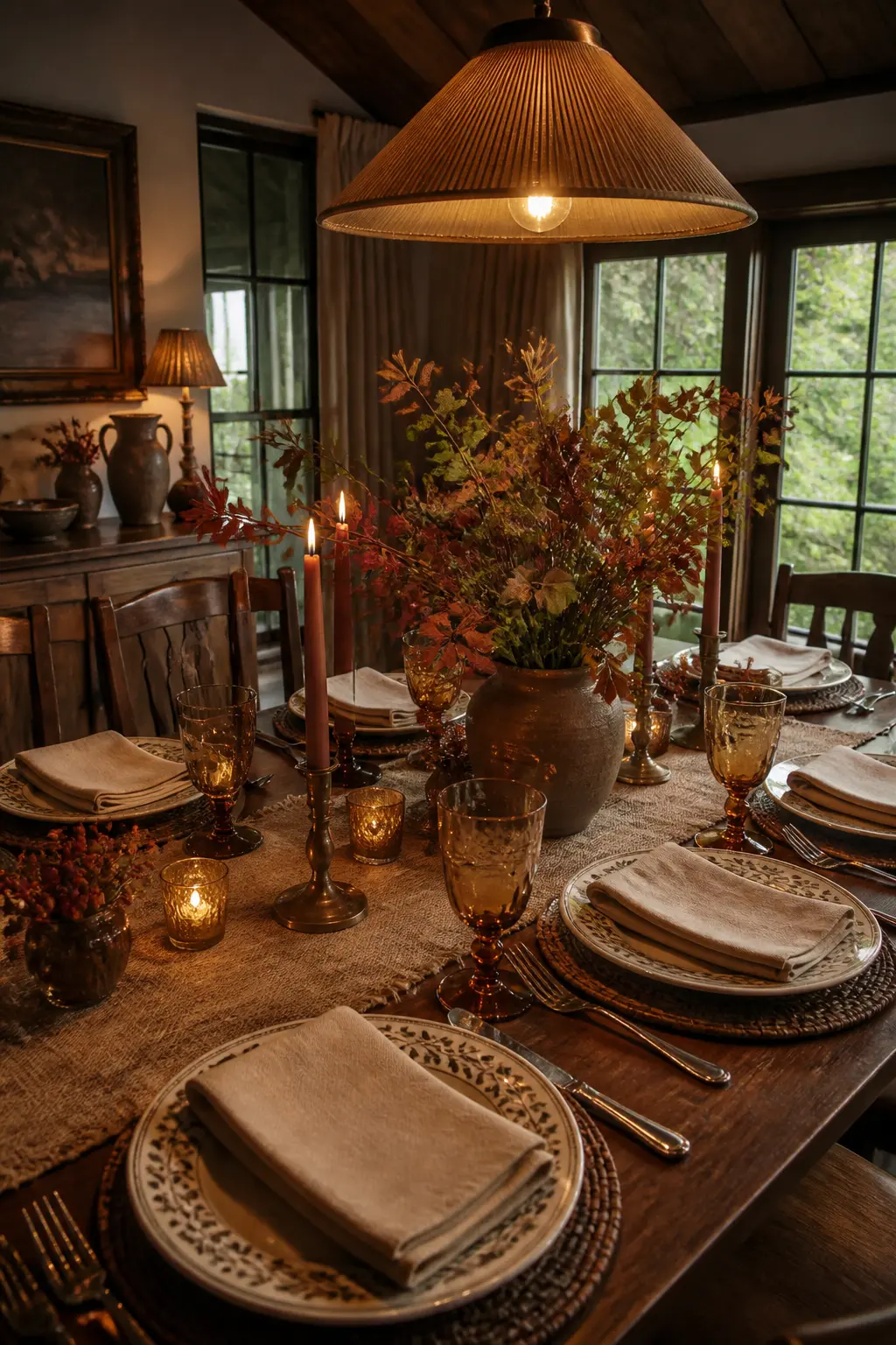 Cotton Napkins in a Warm Neutral, Folded Flat