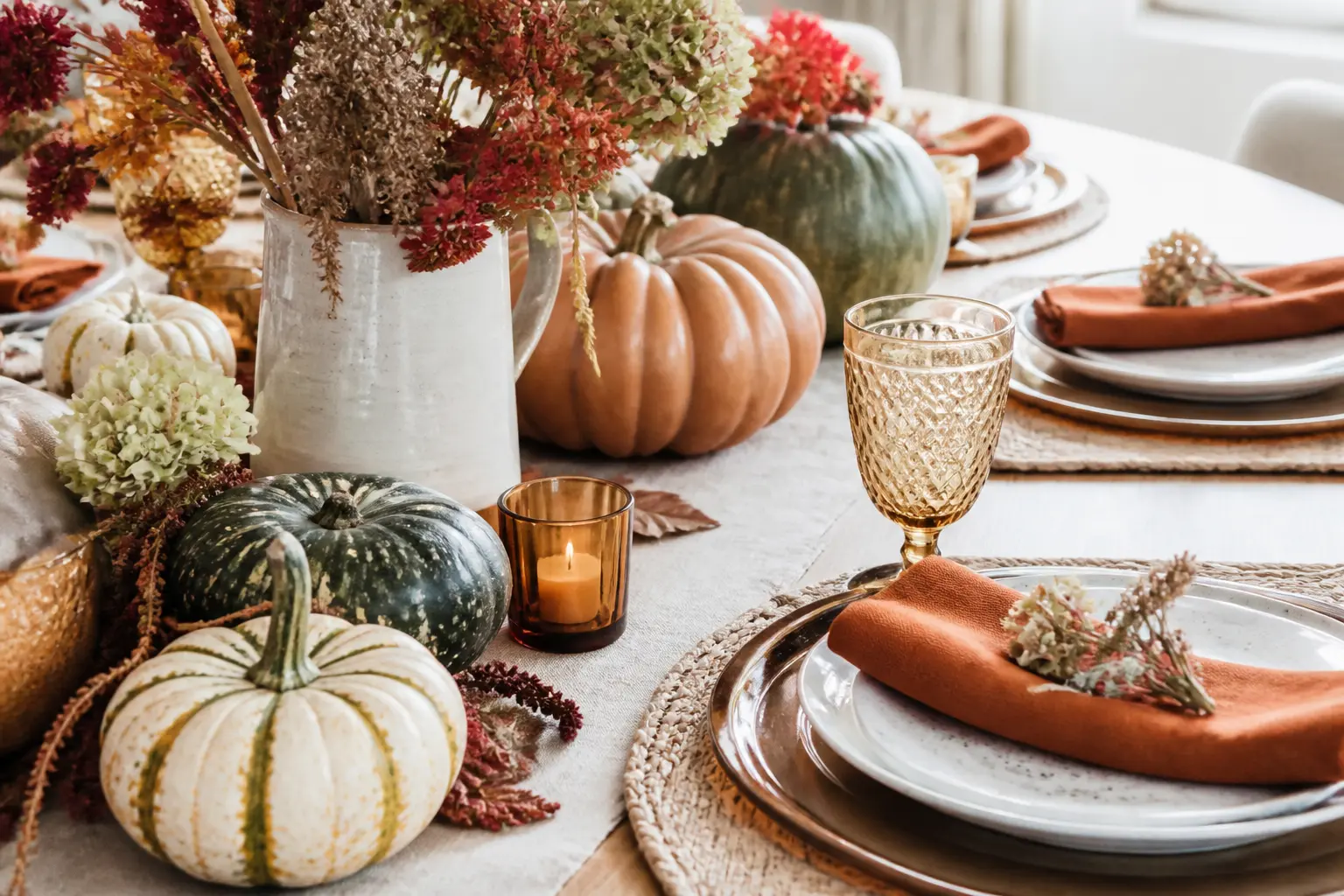31 Fall Table Decor Ideas That Still Leave Room to Eat