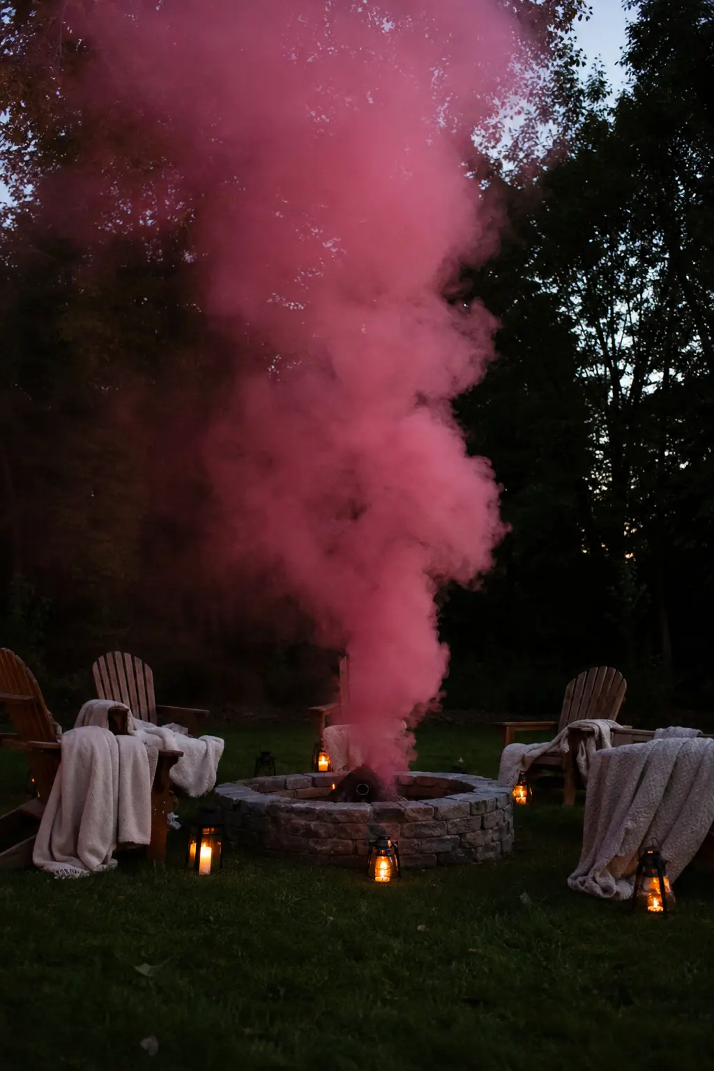 The Bonfire Smoke Reveal