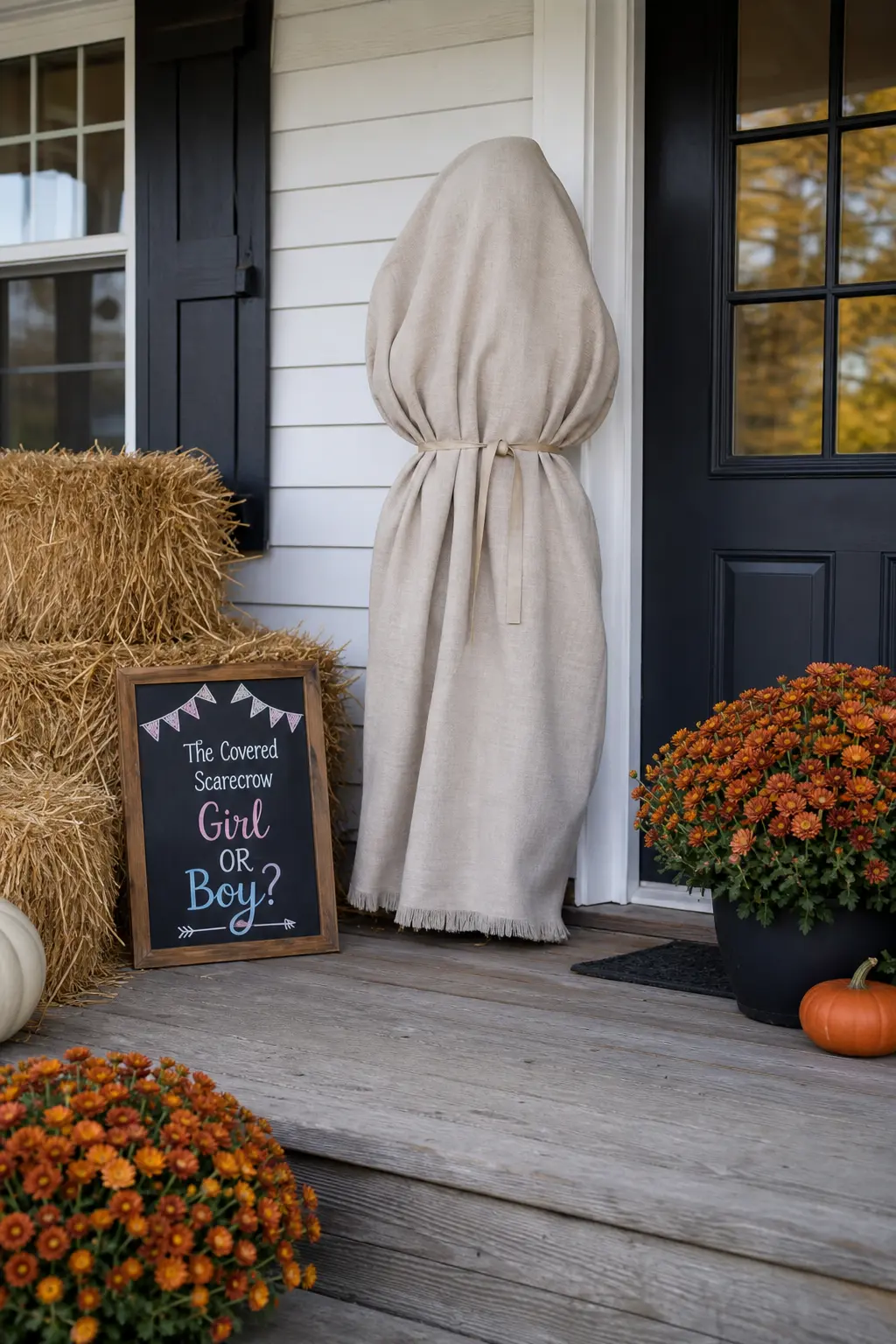 The Covered Scarecrow
