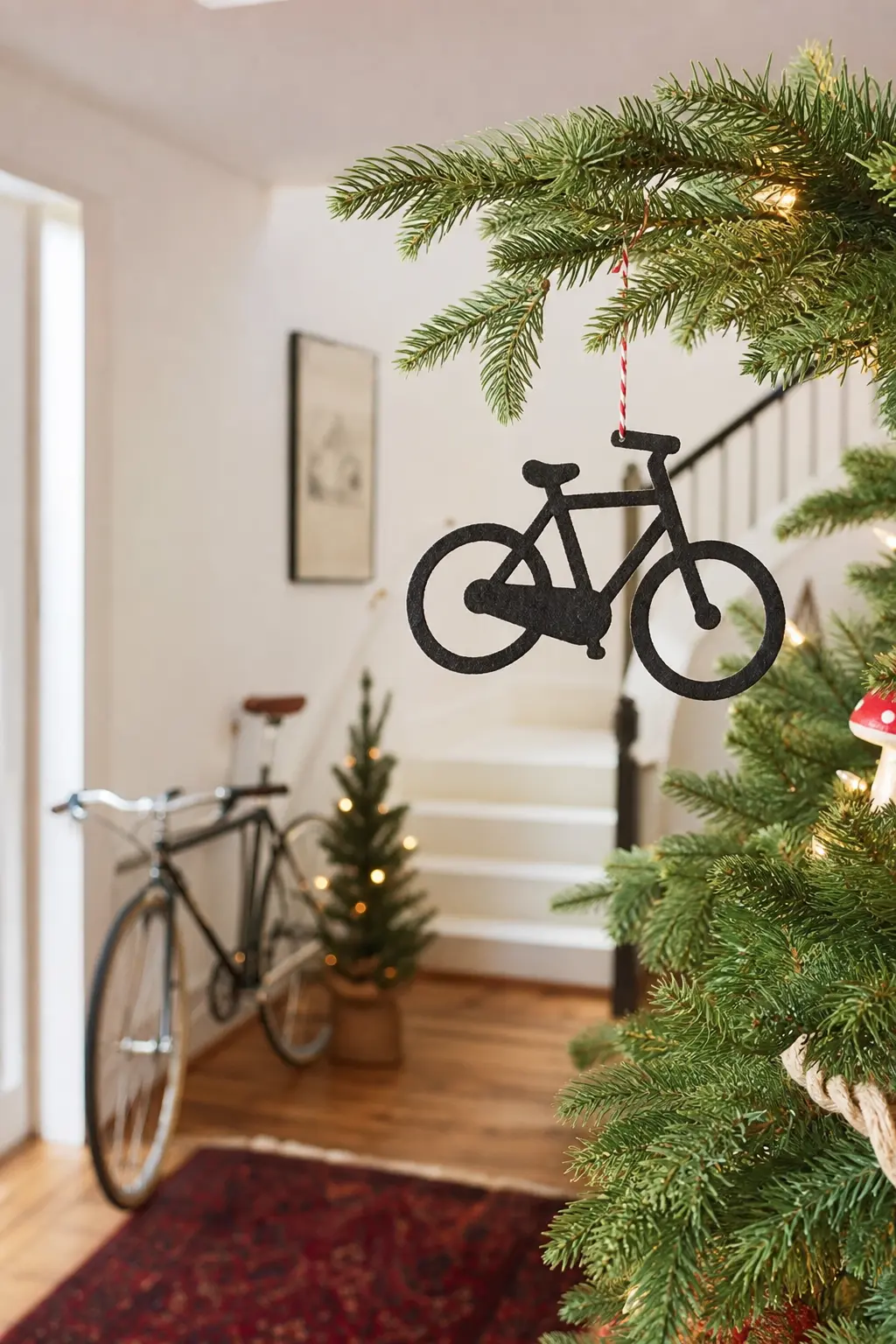 Felt Bicycle Silhouette