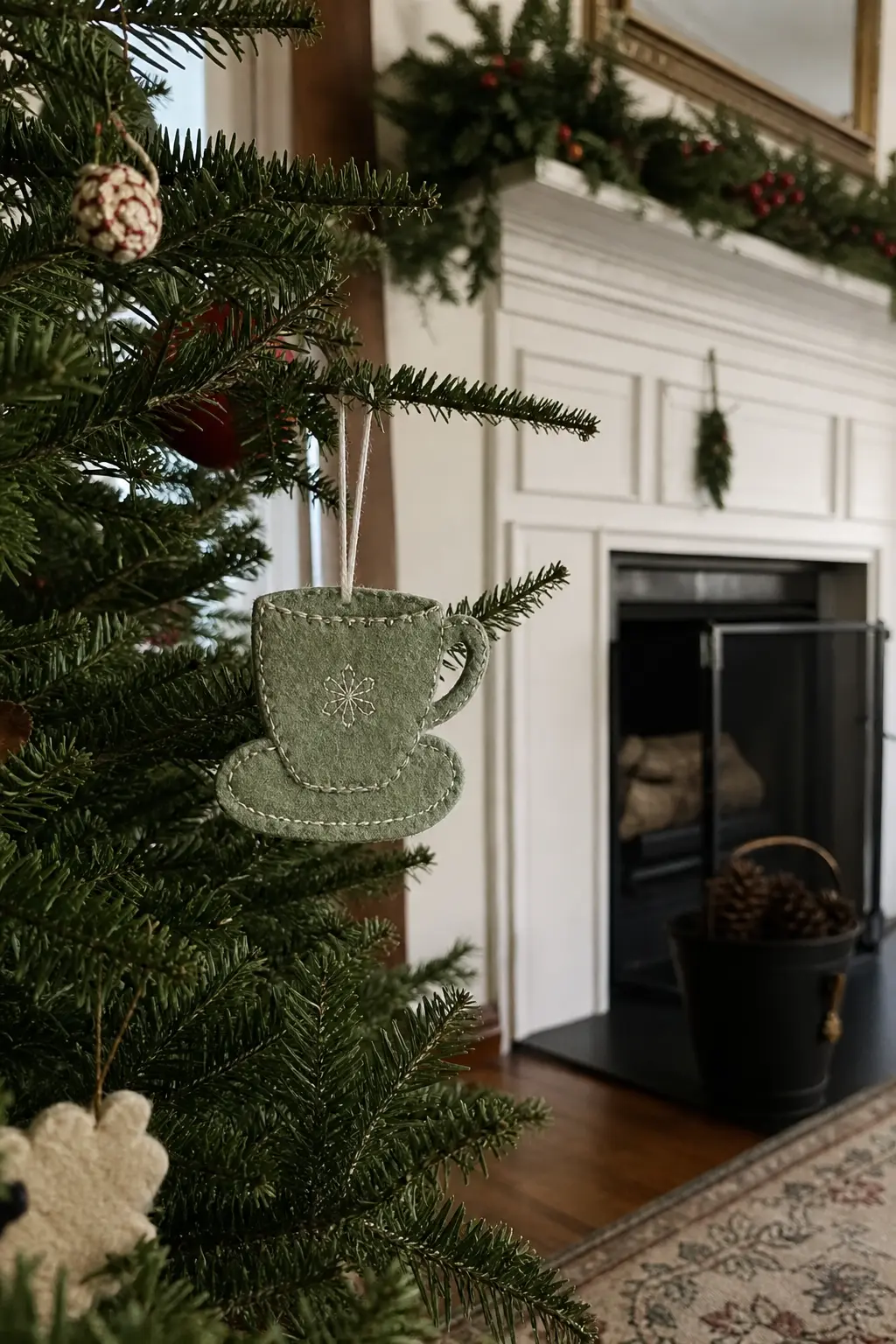 Felt Teacup and Saucer