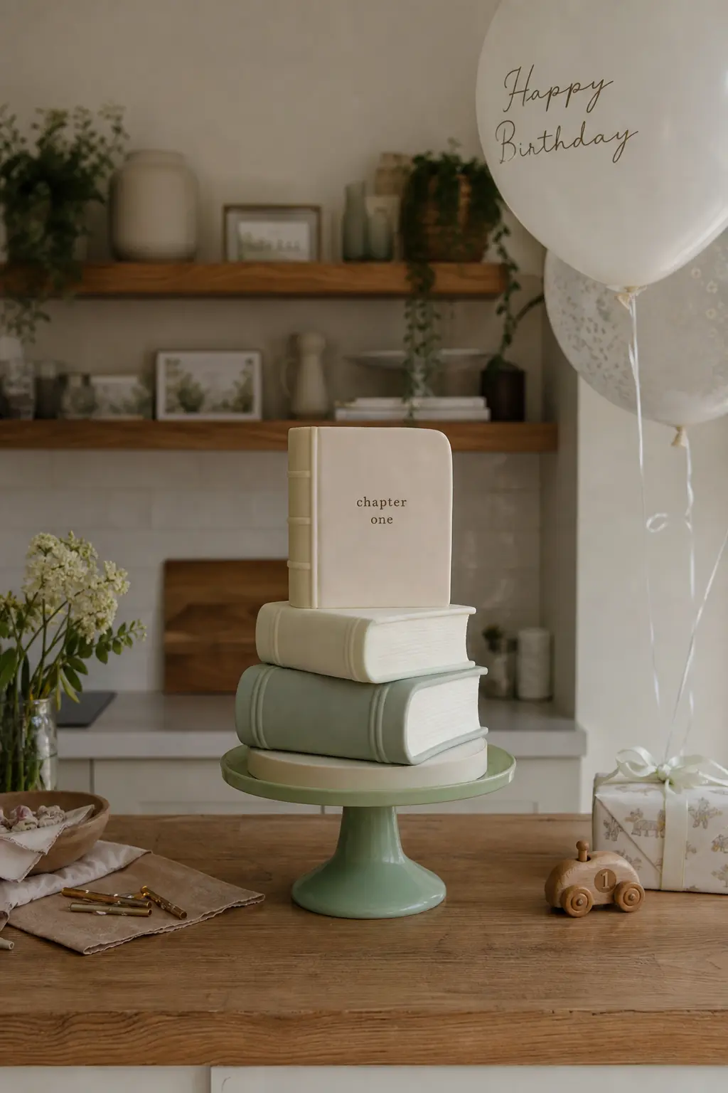 The Book-Stack Cake