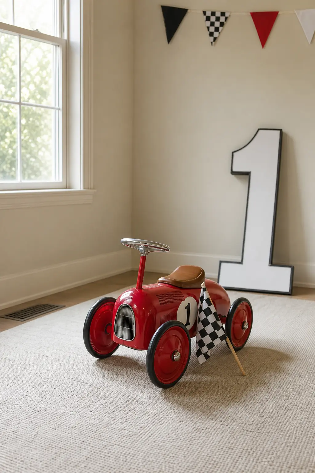 Ride-On Car for Photos