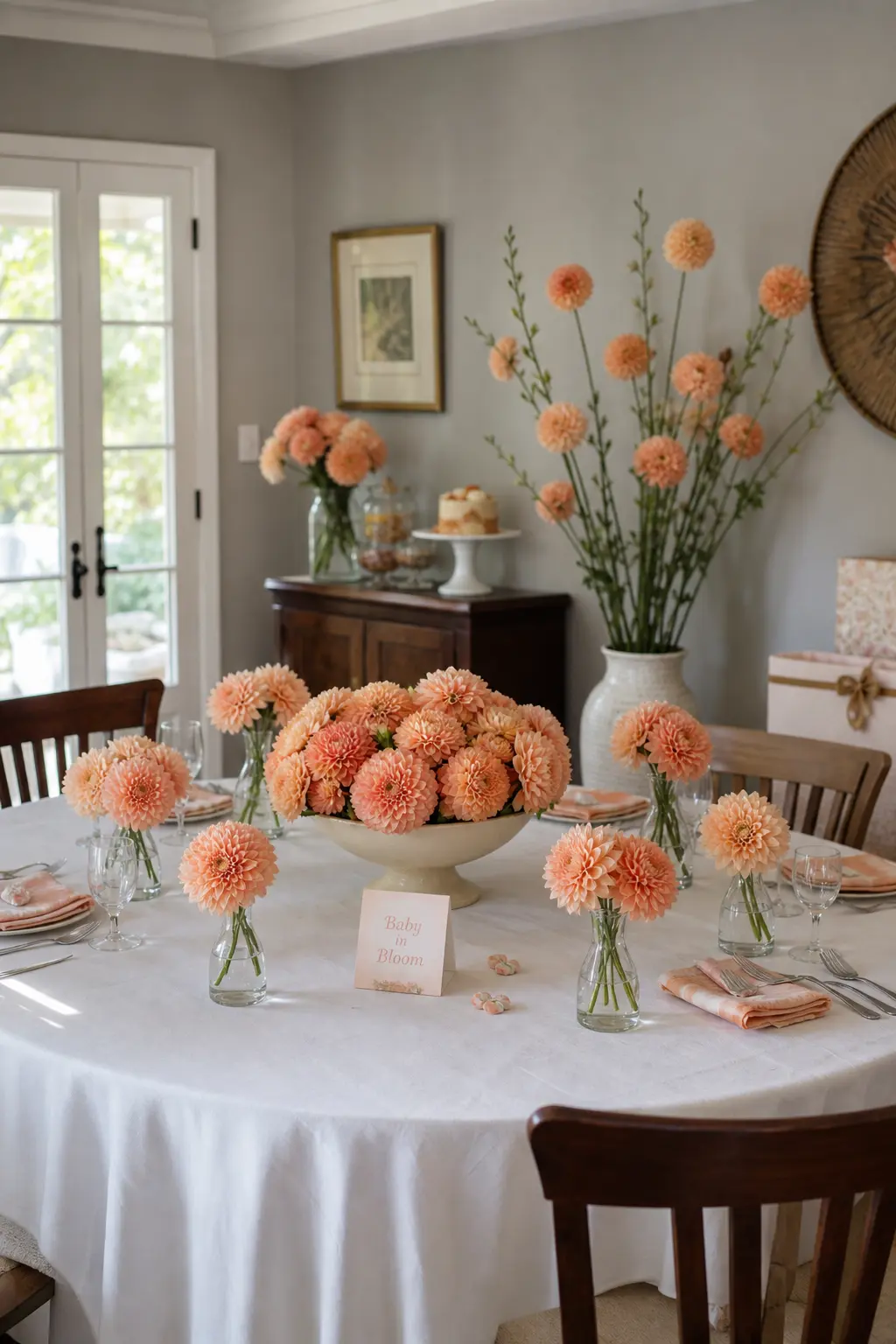 A Single Flower Variety Used Throughout