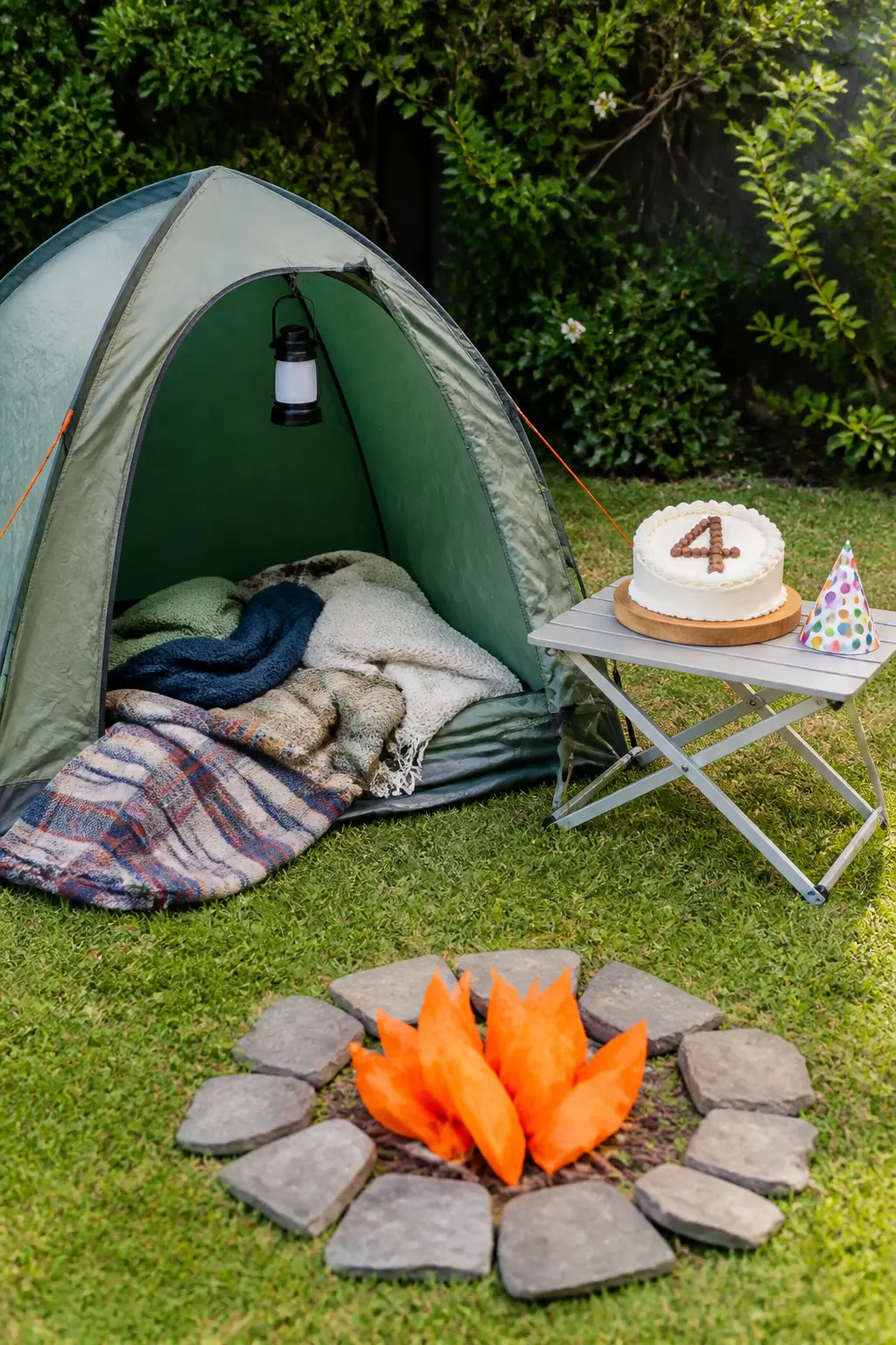 Camping in the Garden