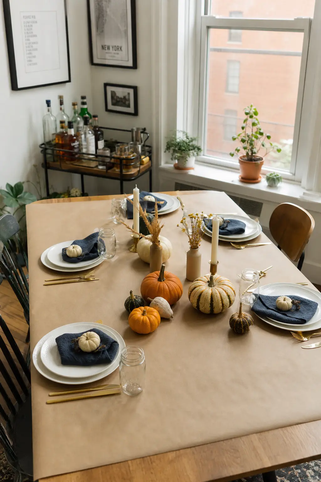 Kraft Paper Table Runner