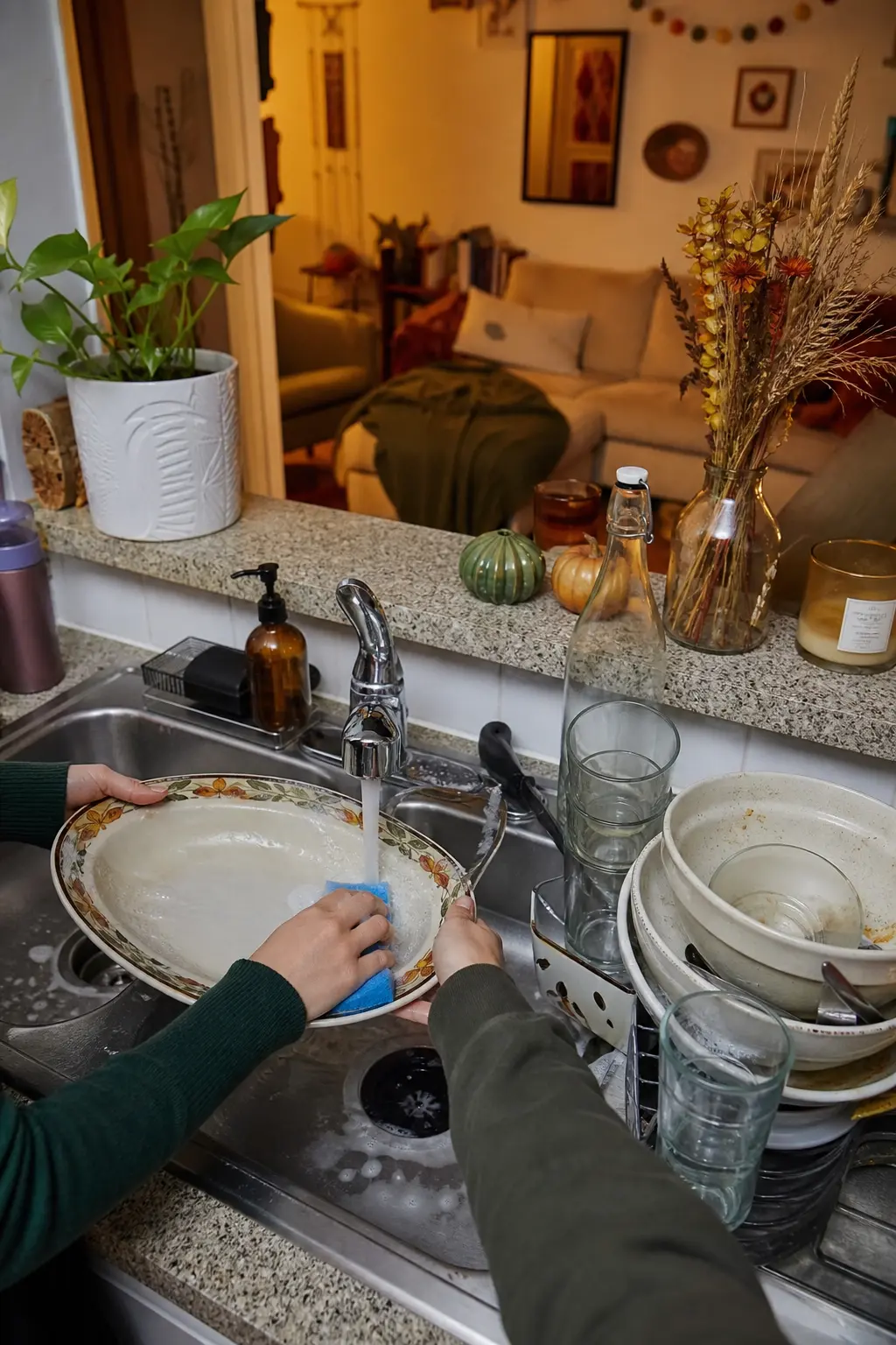 Dish Duty Decided Before Anyone Sits Down