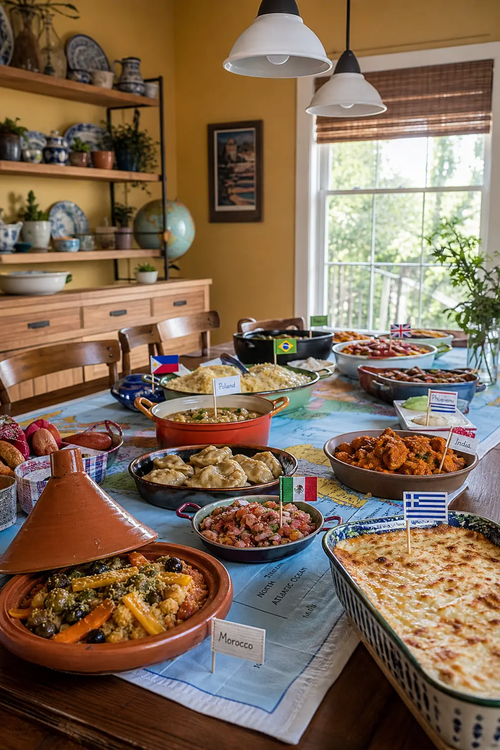Around the World Potluck