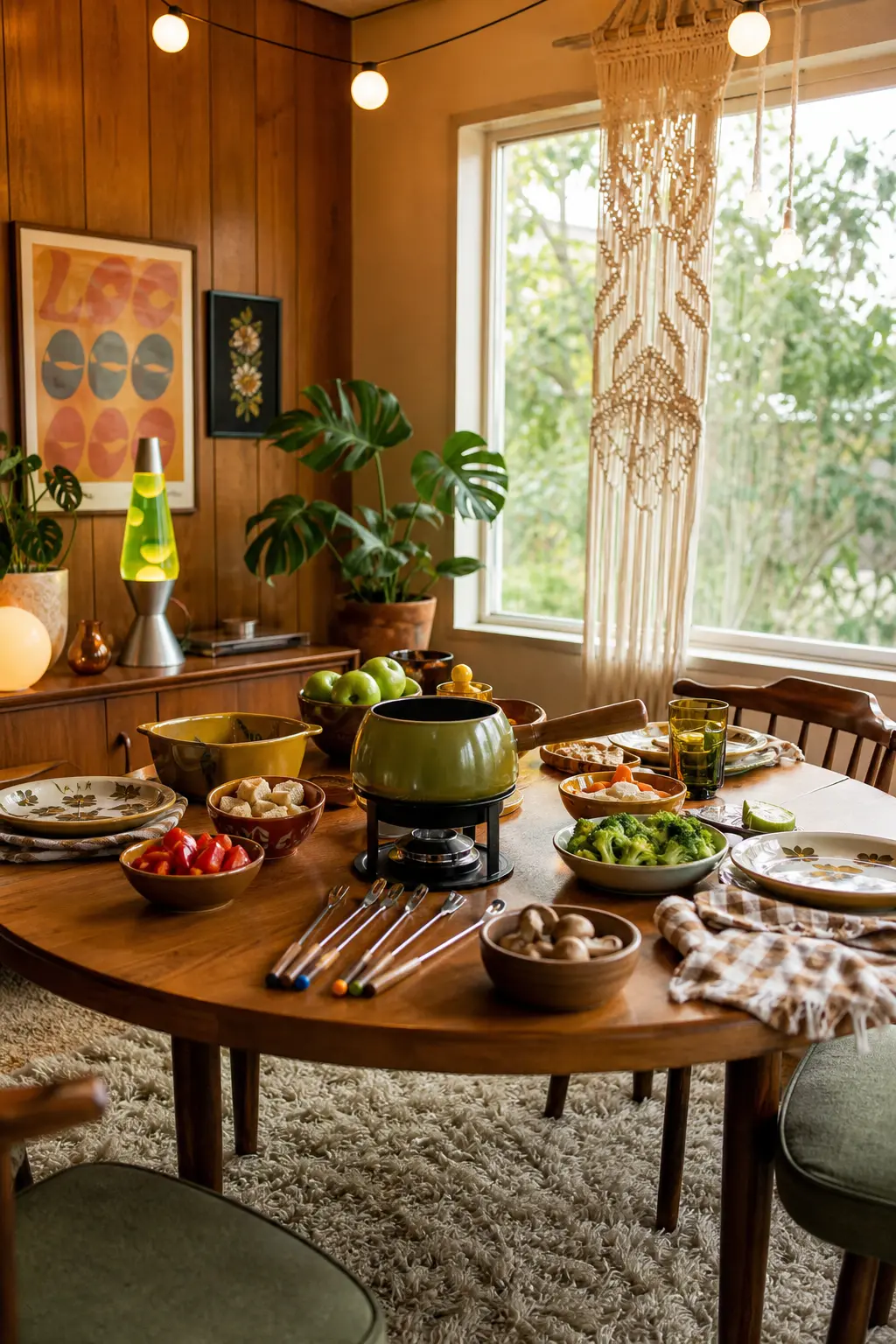 Seventies Dinner Party